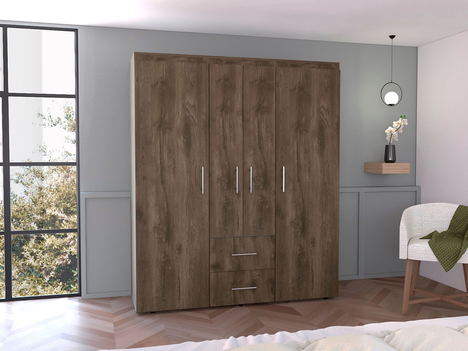 Closet Bariloche Eco 150 Finlandek Bellota Blanco