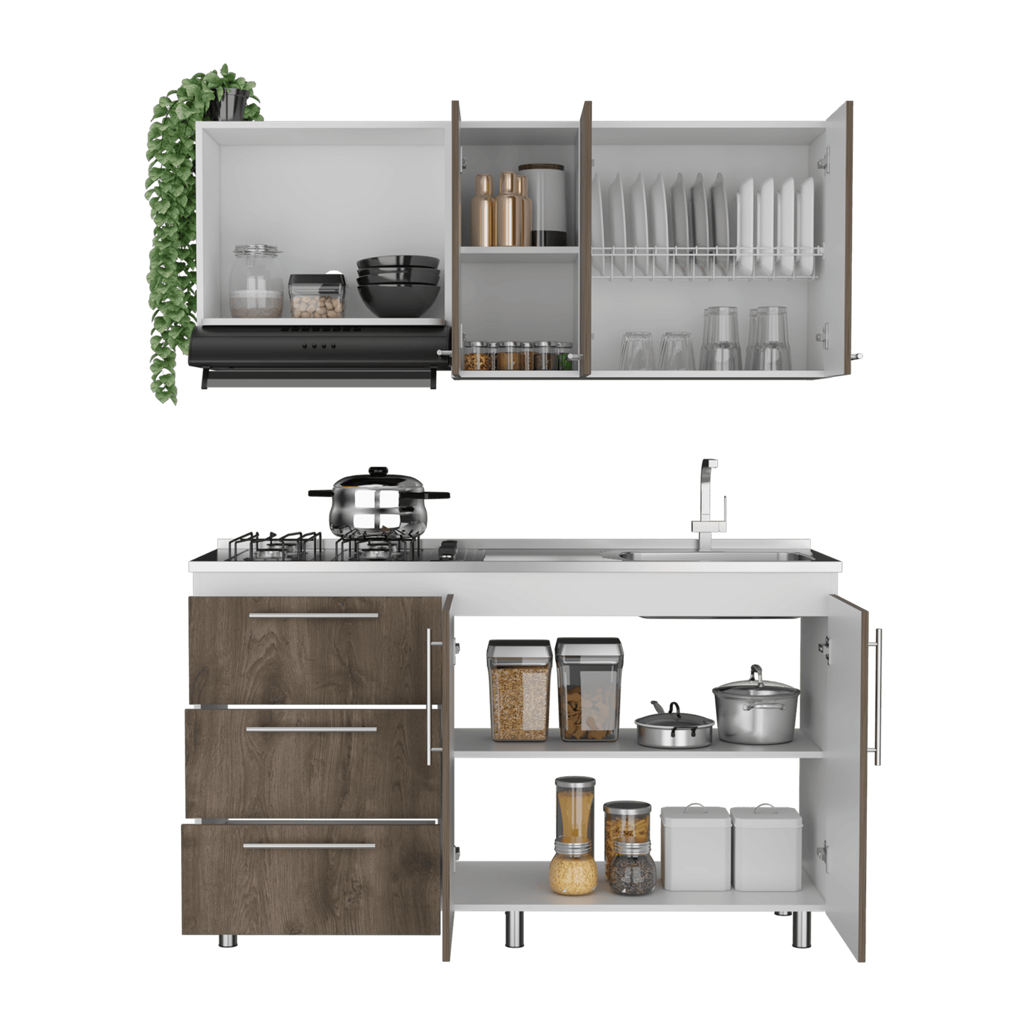 Cocina 150 Rubi Mzn Der Rta Blanco Bellota