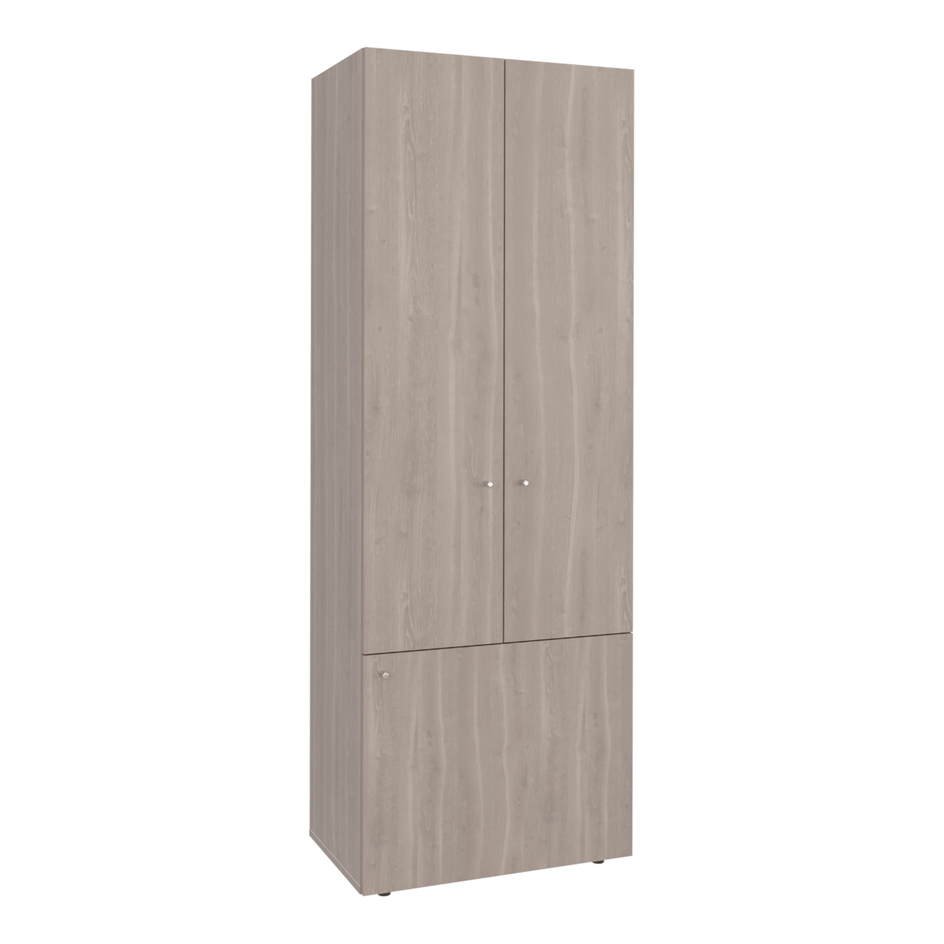 Closet 3 Puertas Tuhogar 170X60X40 Bardolino Blanco