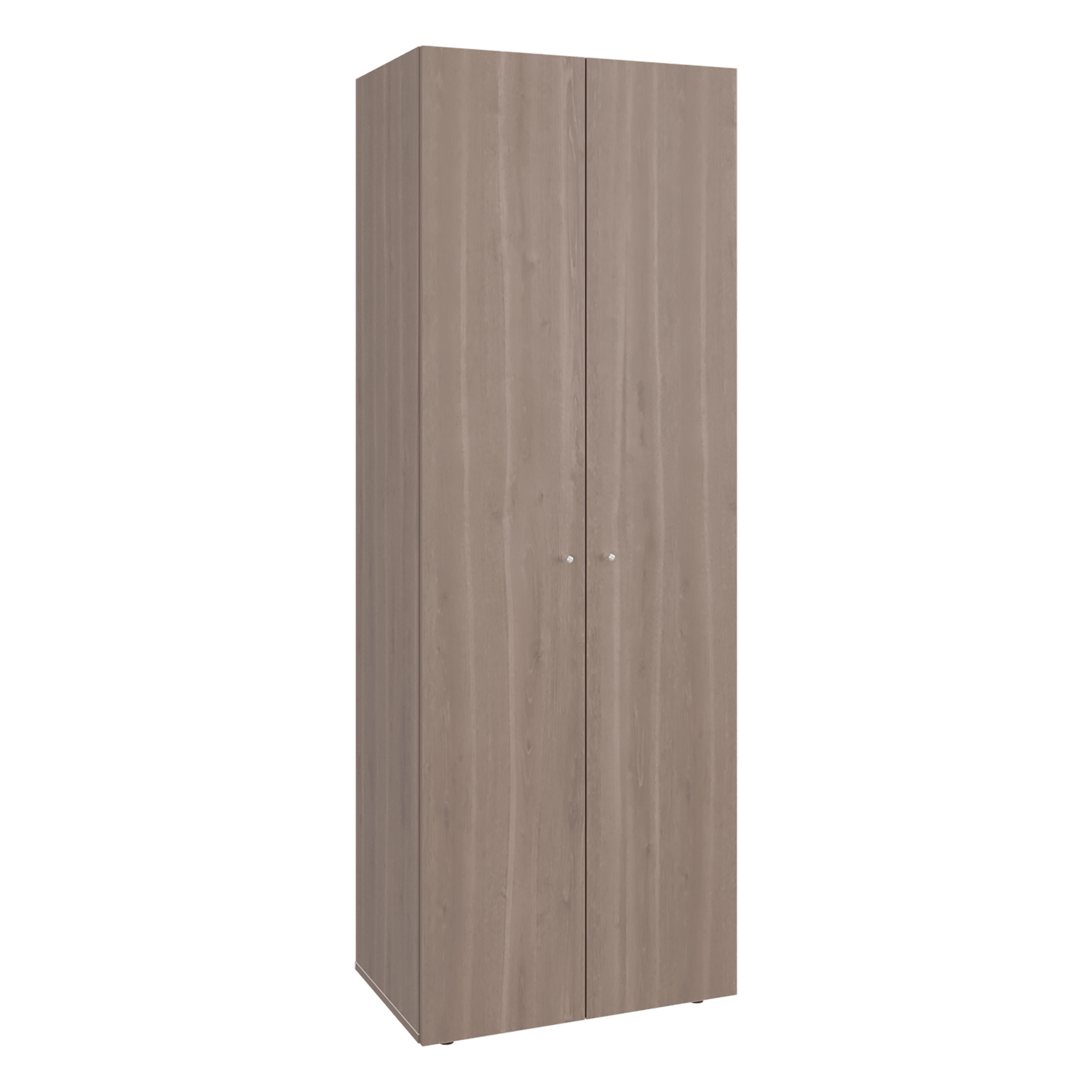 Closet 2 Puertas Tuhogar  170X60X40 Rta Bardolino Blanco