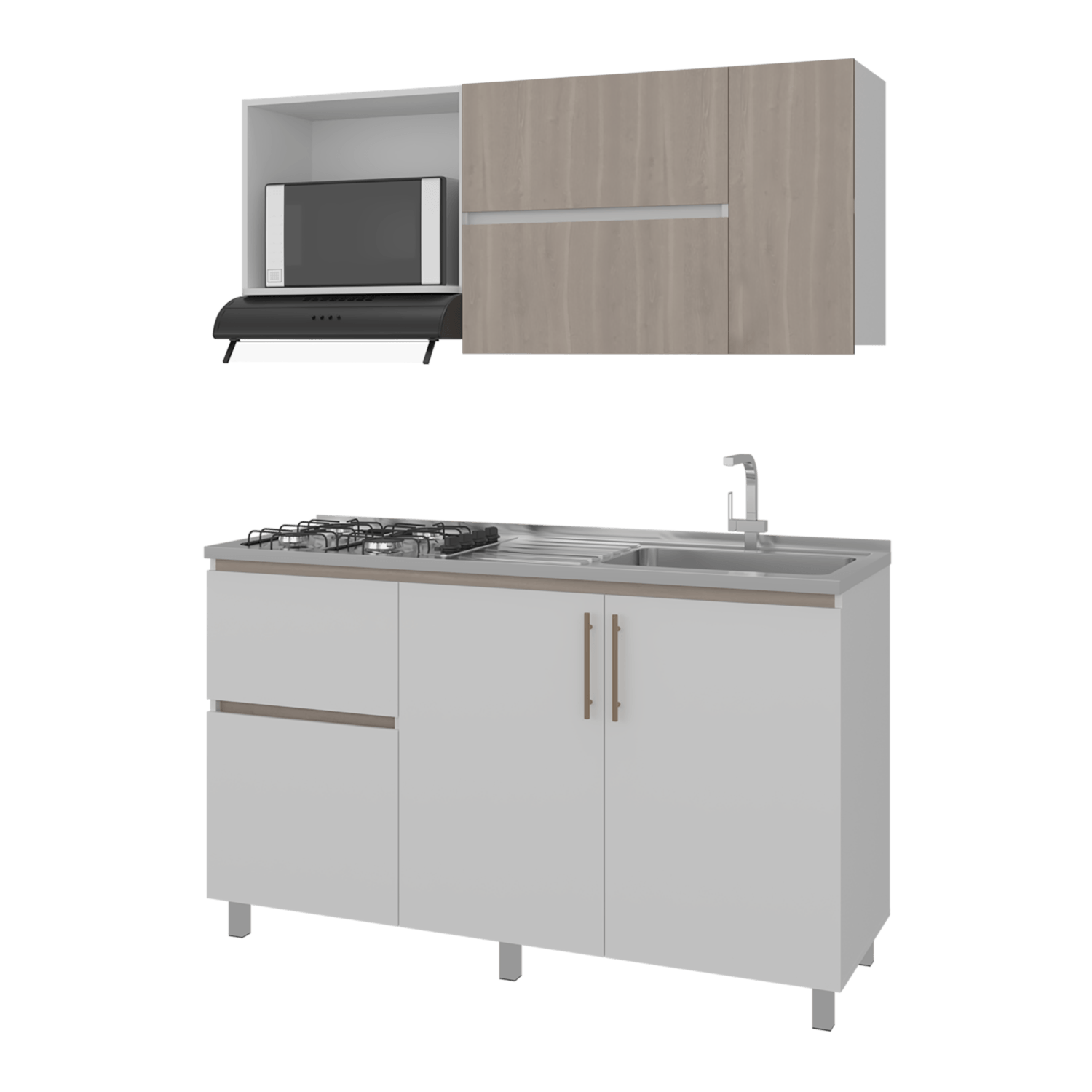 Cocina 150 Florence Meson Der Blanco Rta Bardolino/Blanco Zf