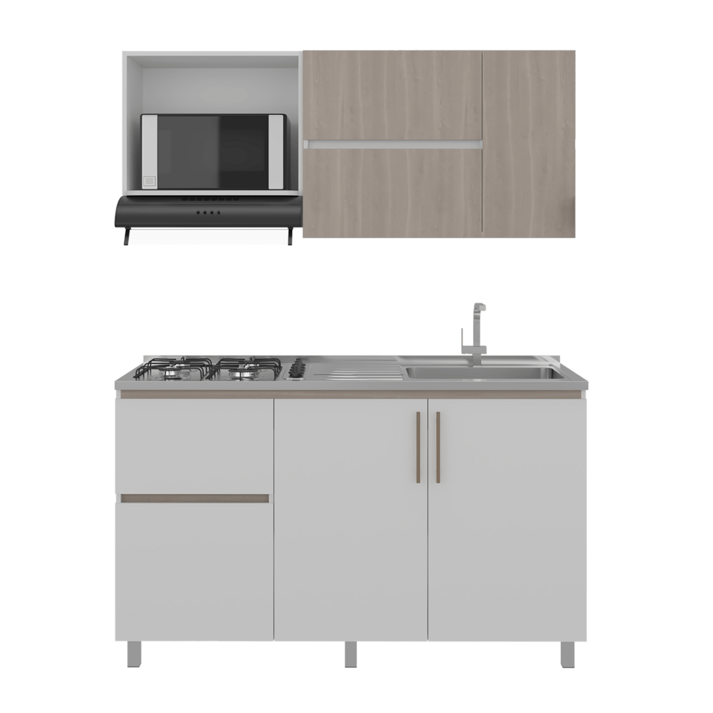 Cocina 150 Florence Meson Der Blanco Rta Bardolino/Blanco Zf