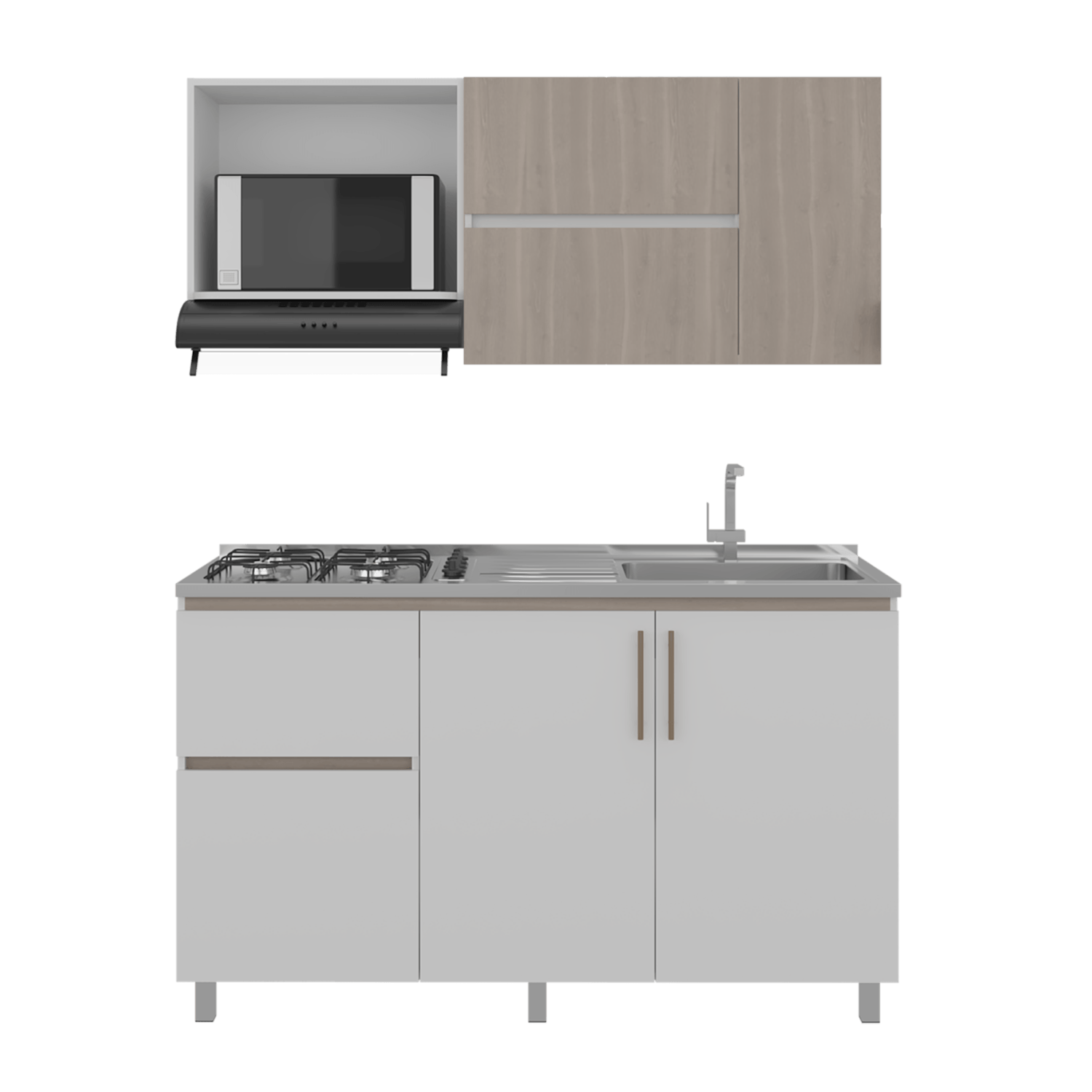 Cocina 150 Florence Meson Der Blanco Rta Bardolino/Blanco Zf