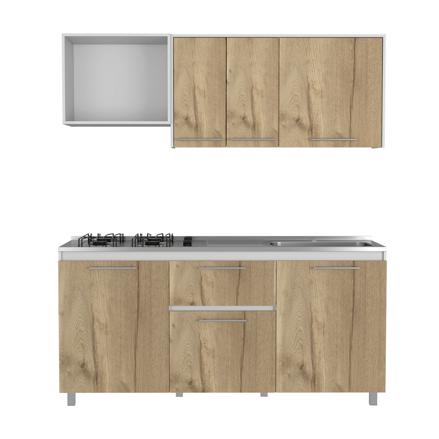 Cocina 180 Atalanta Rta Duna + Blanco
