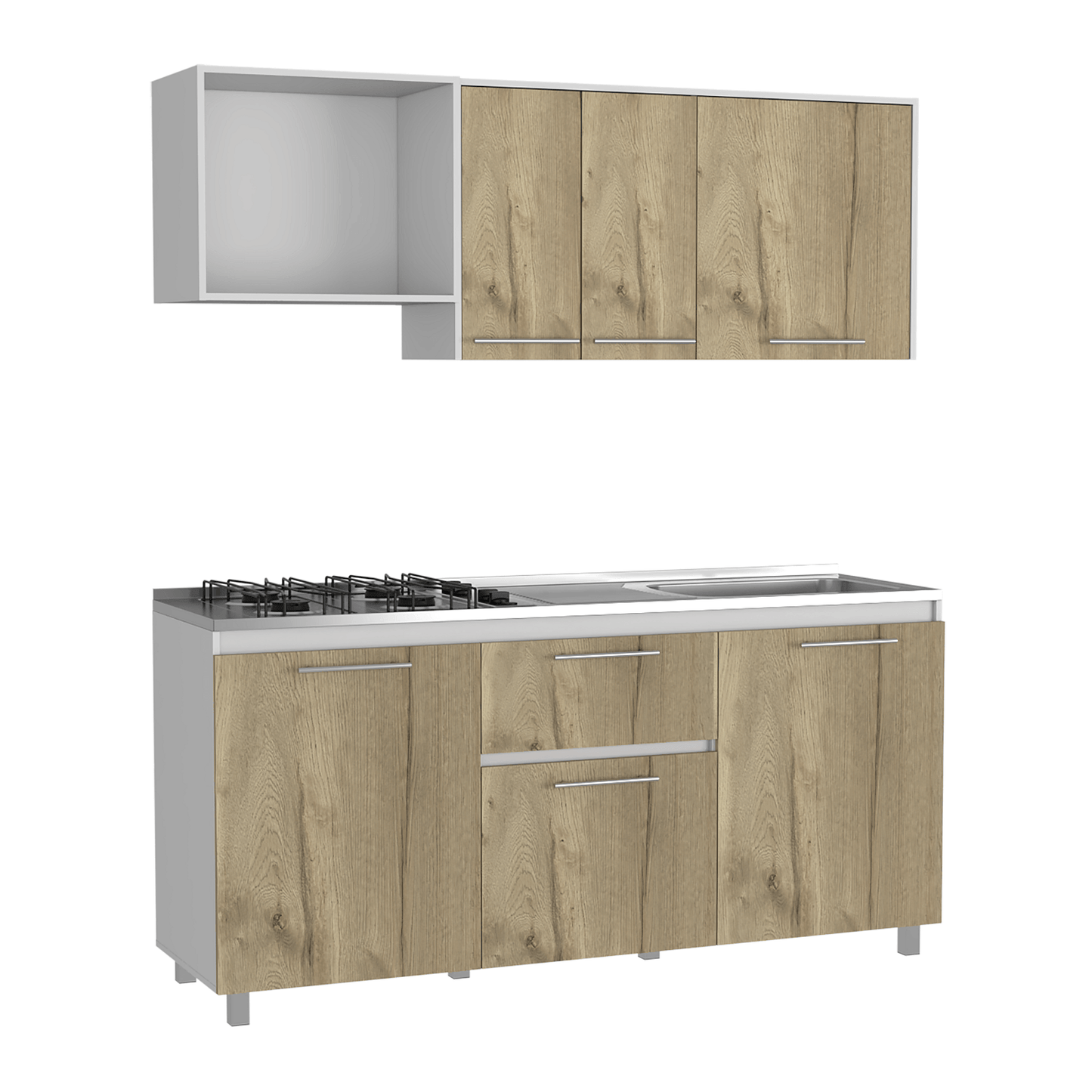 Cocina 180 Atalanta Rta Duna + Blanco