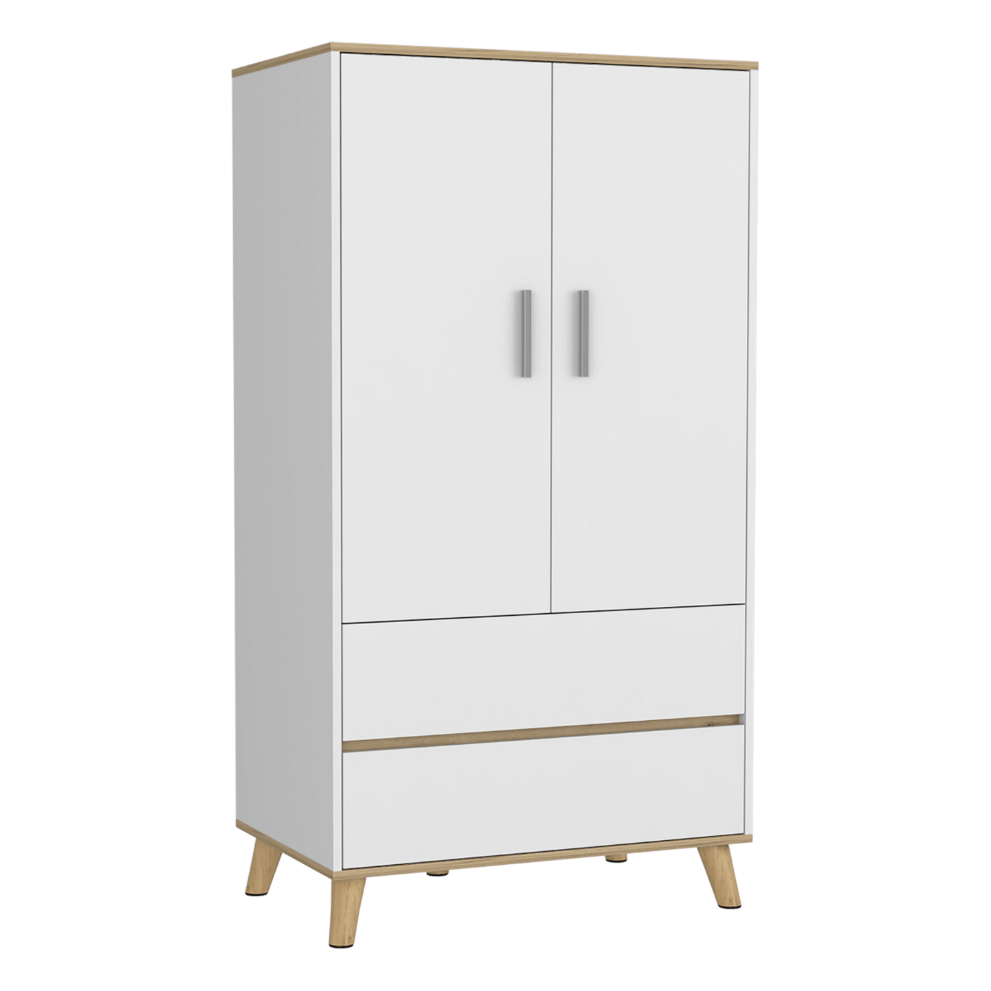 Closet Z 80 X 150 X 50 Bicolor Rta Blanco Duna