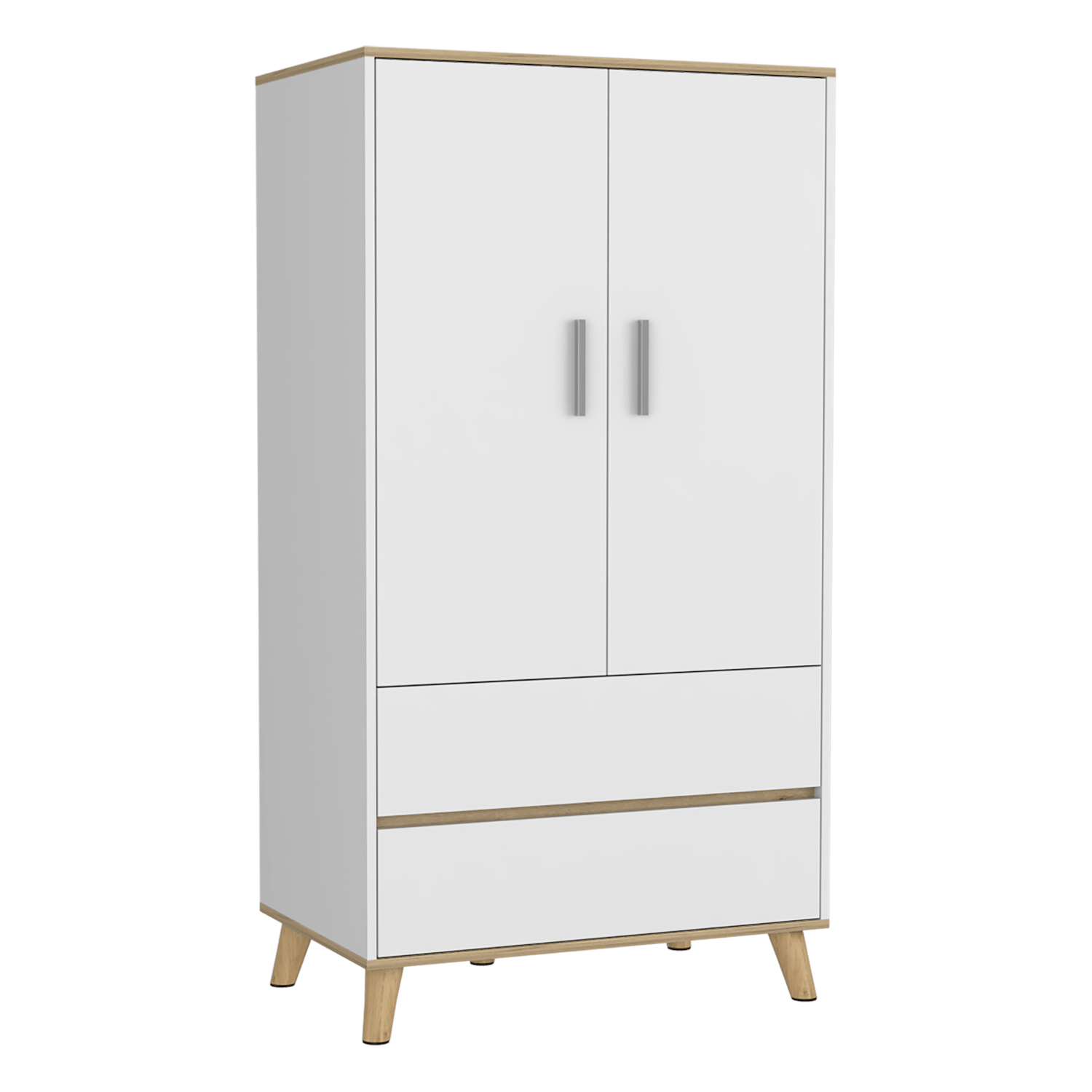 Closet Z 80 X 150 X 50 Bicolor Rta Blanco Duna