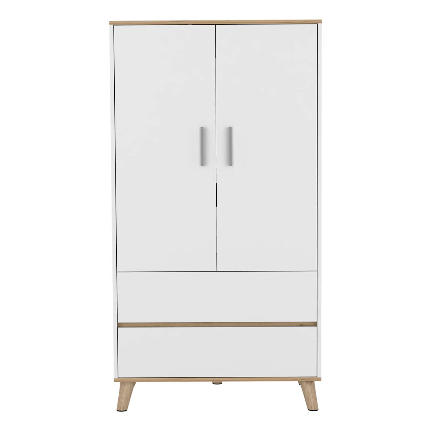 Closet Z 80 X 150 X 50 Bicolor Rta Blanco Duna