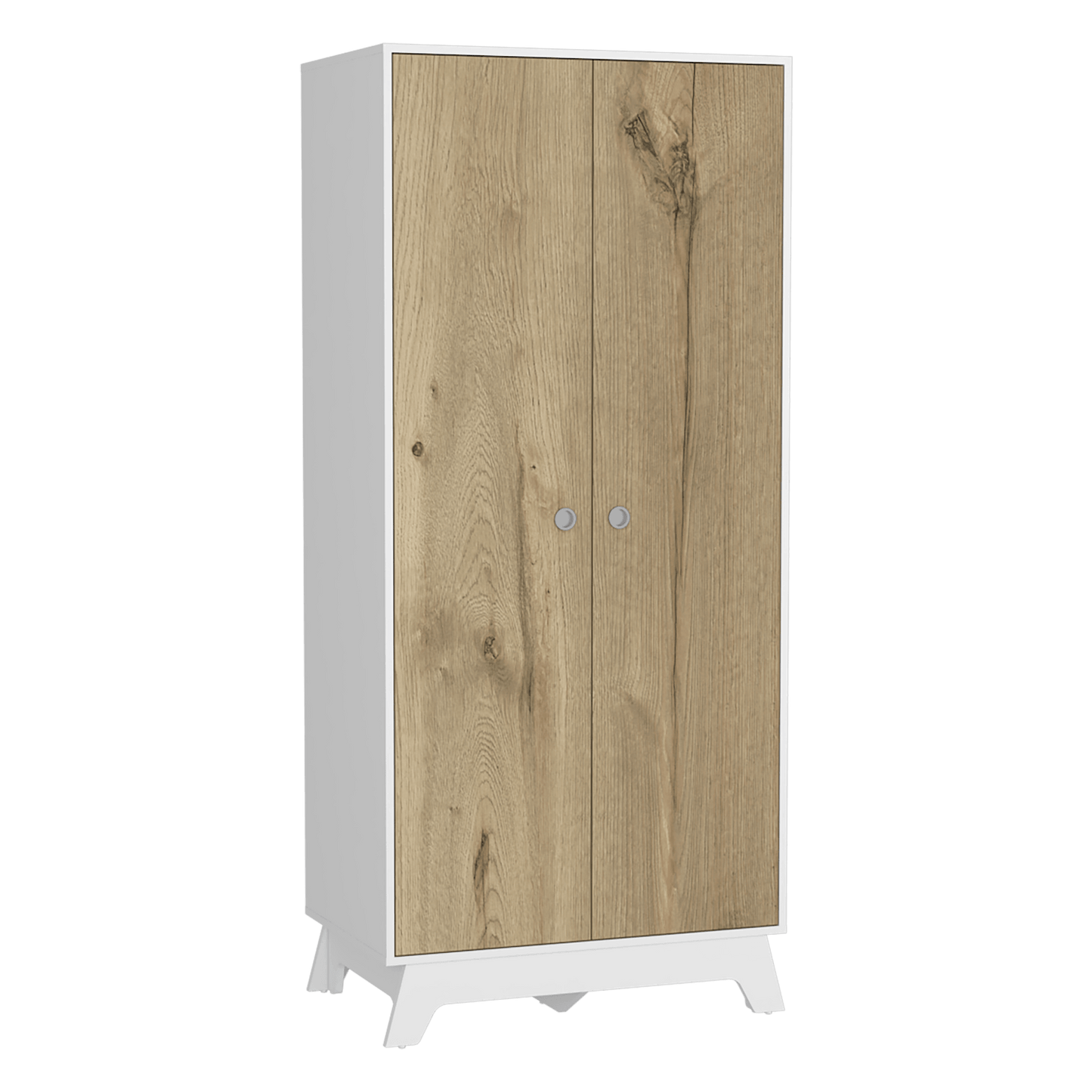 Closet Z81 Bicolor 180X80X50 Rta Blanco Duna