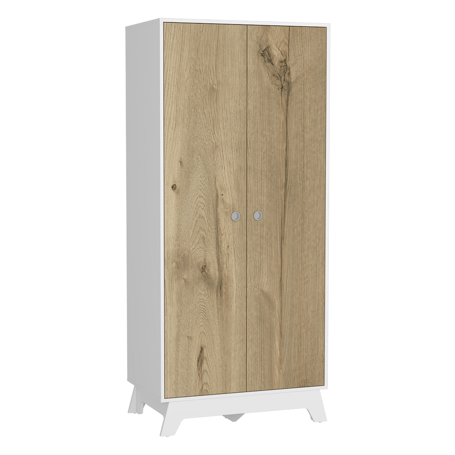 Closet Z81 Bicolor 180X80X50 Rta Blanco Duna