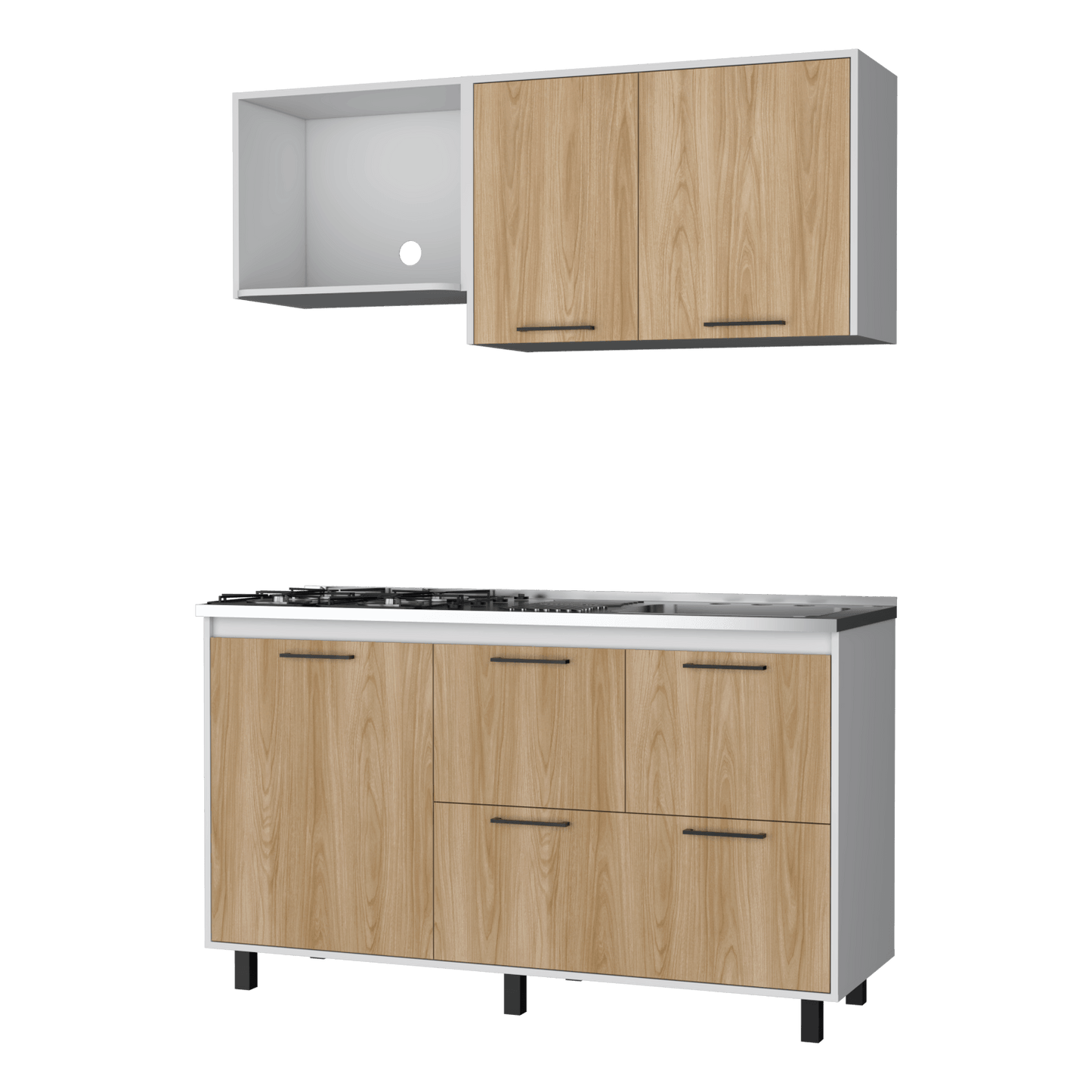 Cocina 150 Pacific Rta Fresno Europeo Blanco Meson Der
