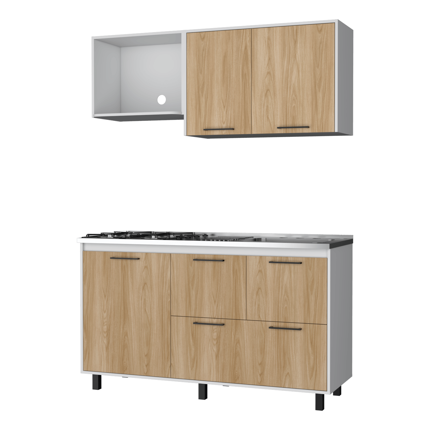 Cocina 150 Pacific Rta Fresno Europeo Blanco Meson Der