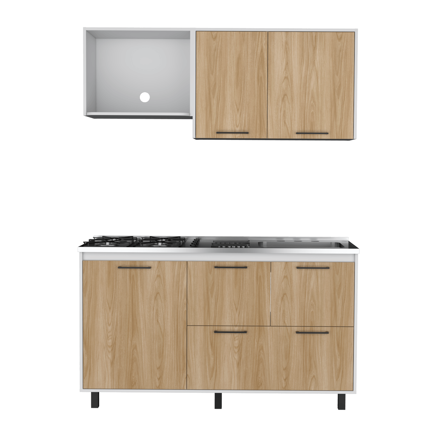 Cocina 150 Pacific Rta Fresno Europeo Blanco Meson Der