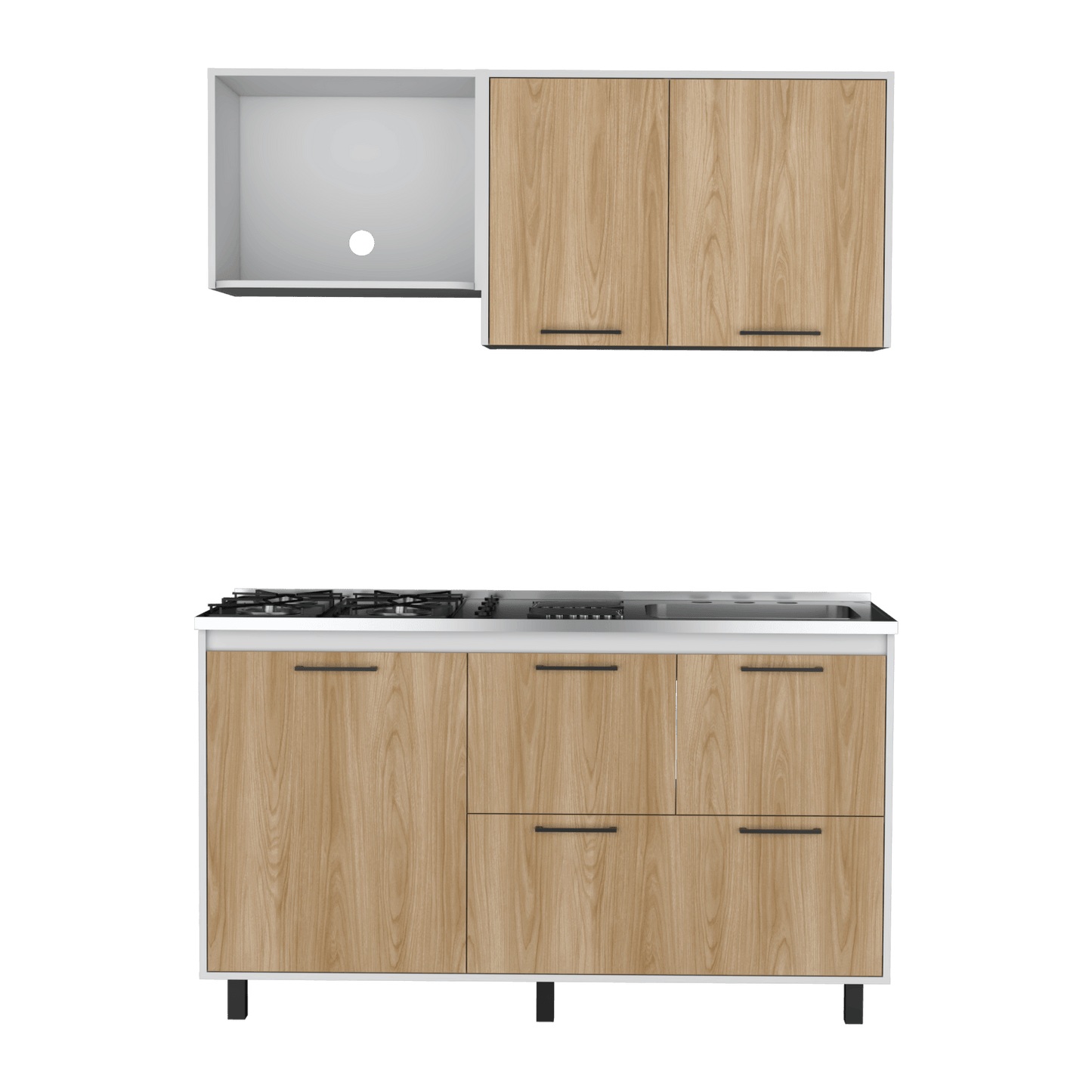 Cocina 150 Pacific Rta Fresno Europeo Blanco Meson Der