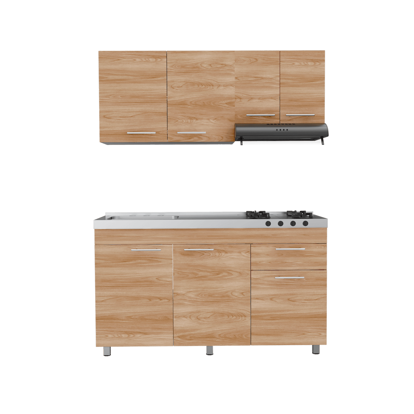 Cocina Bazagli 150 Izq Rta Blanco Fresnoeu