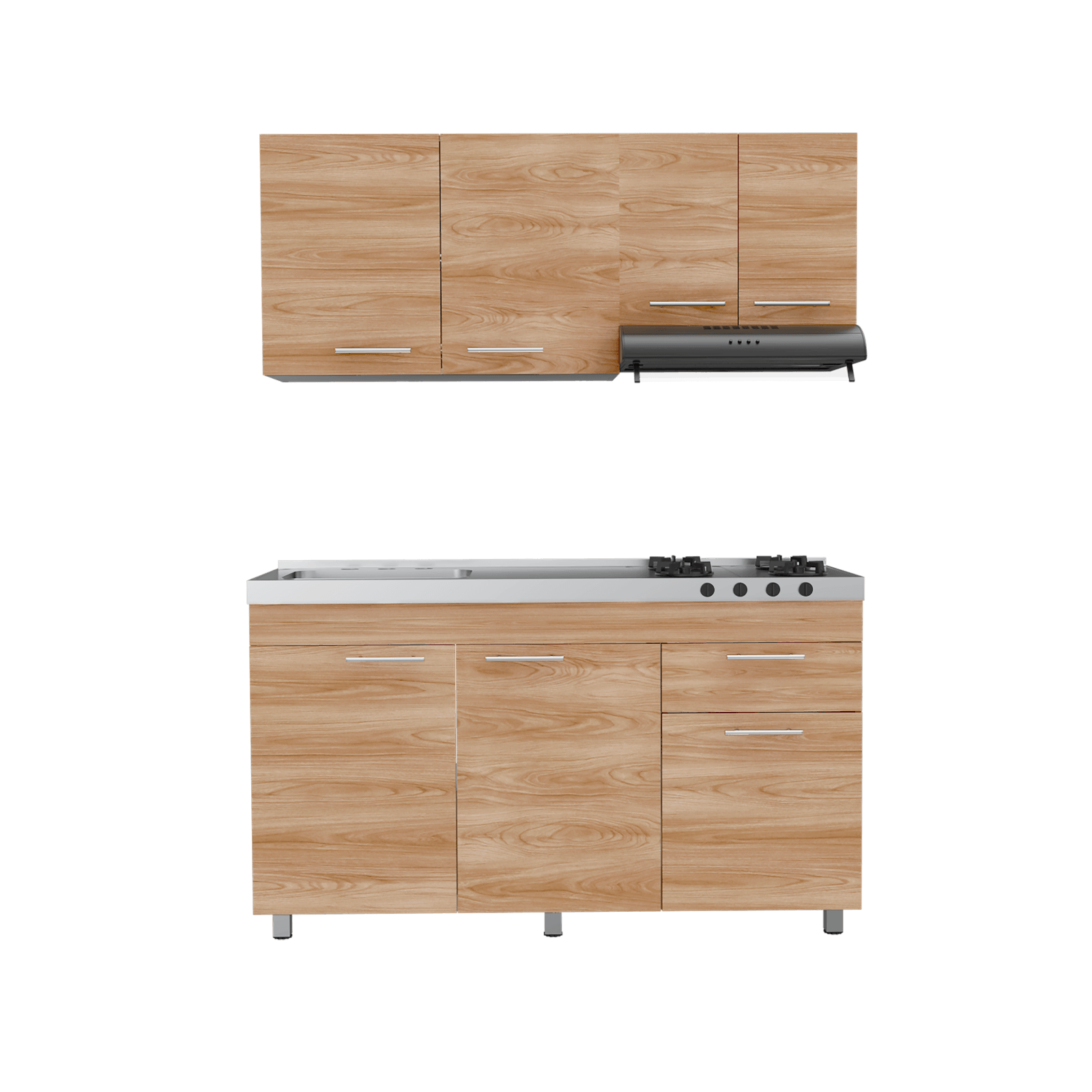 Cocina Bazagli 150 Izq Rta Blanco Fresnoeu