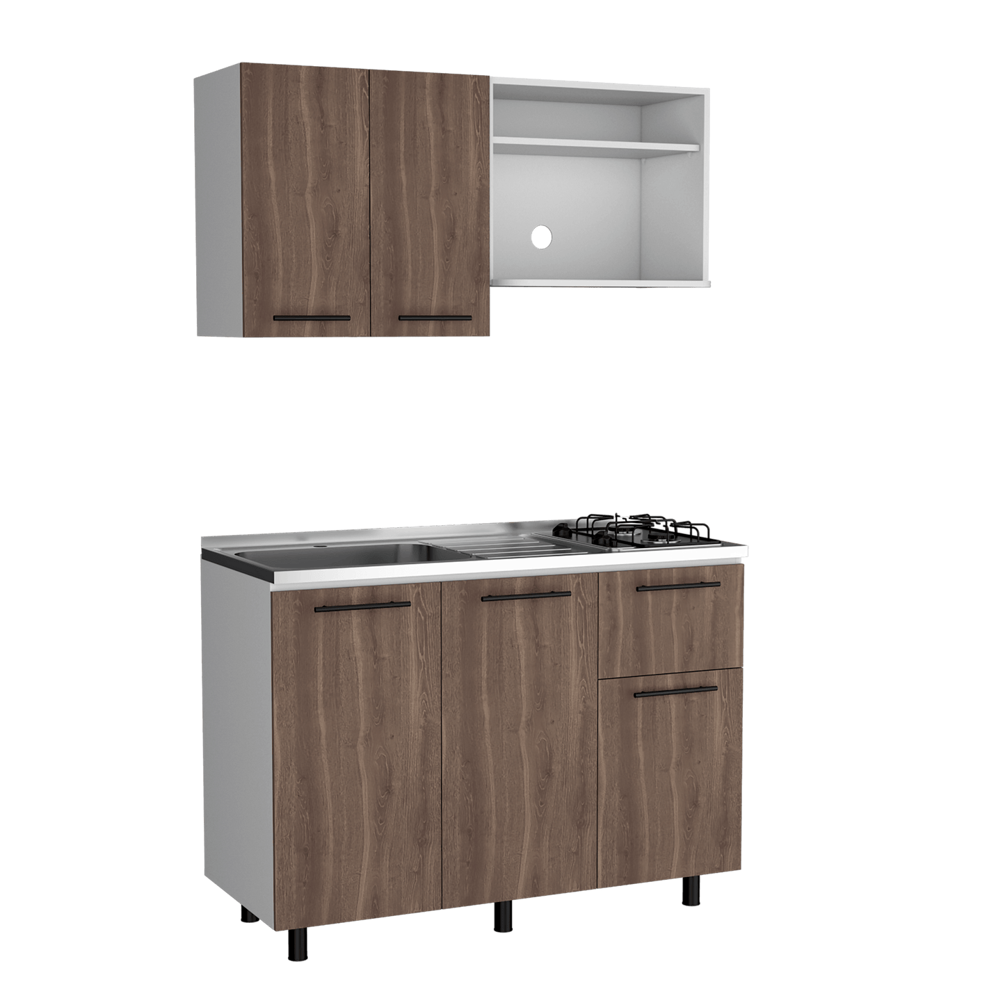Cocina 120 Pierre Rta Milan Blanco Meson Izq