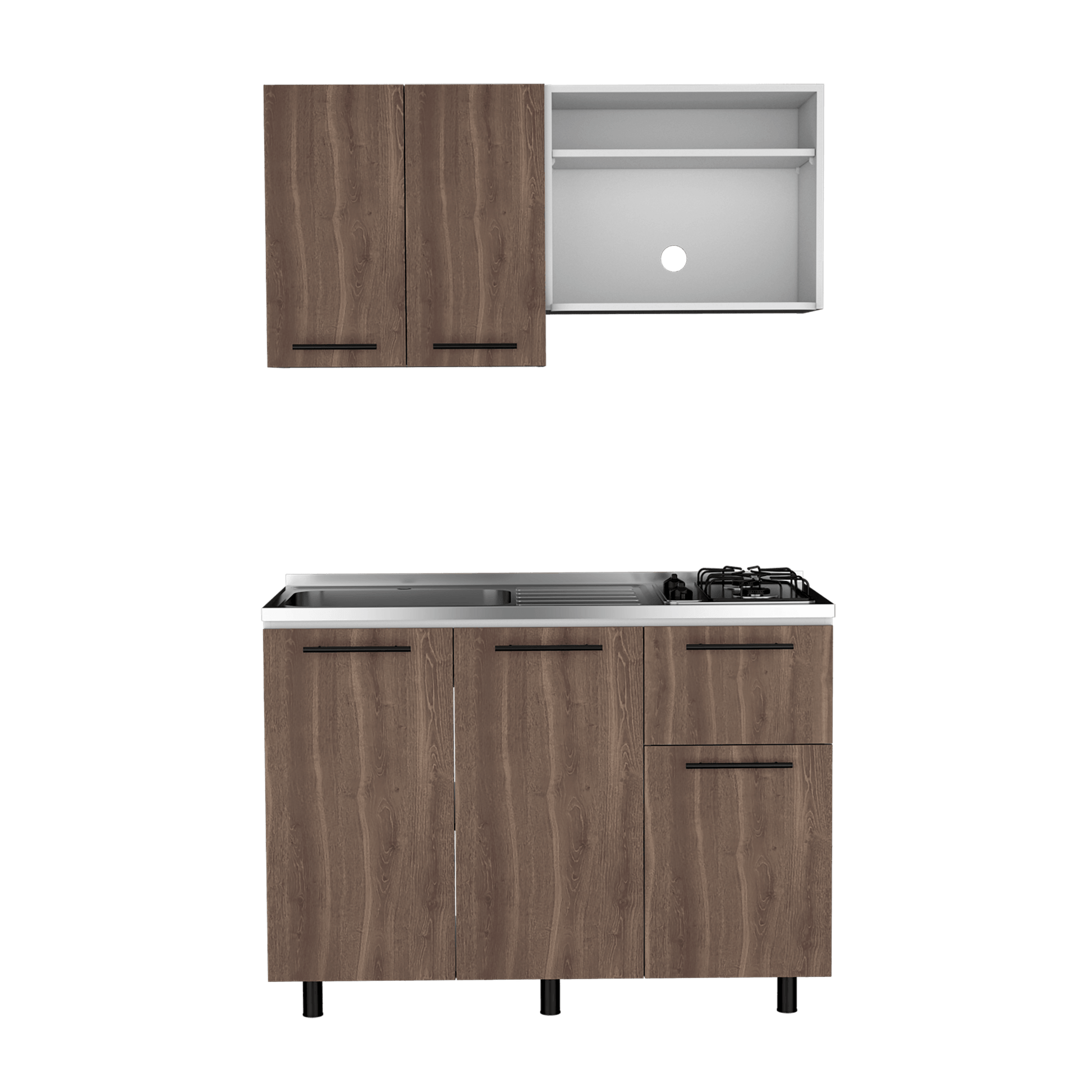 Cocina 120 Pierre Rta Milan Blanco Meson Izq
