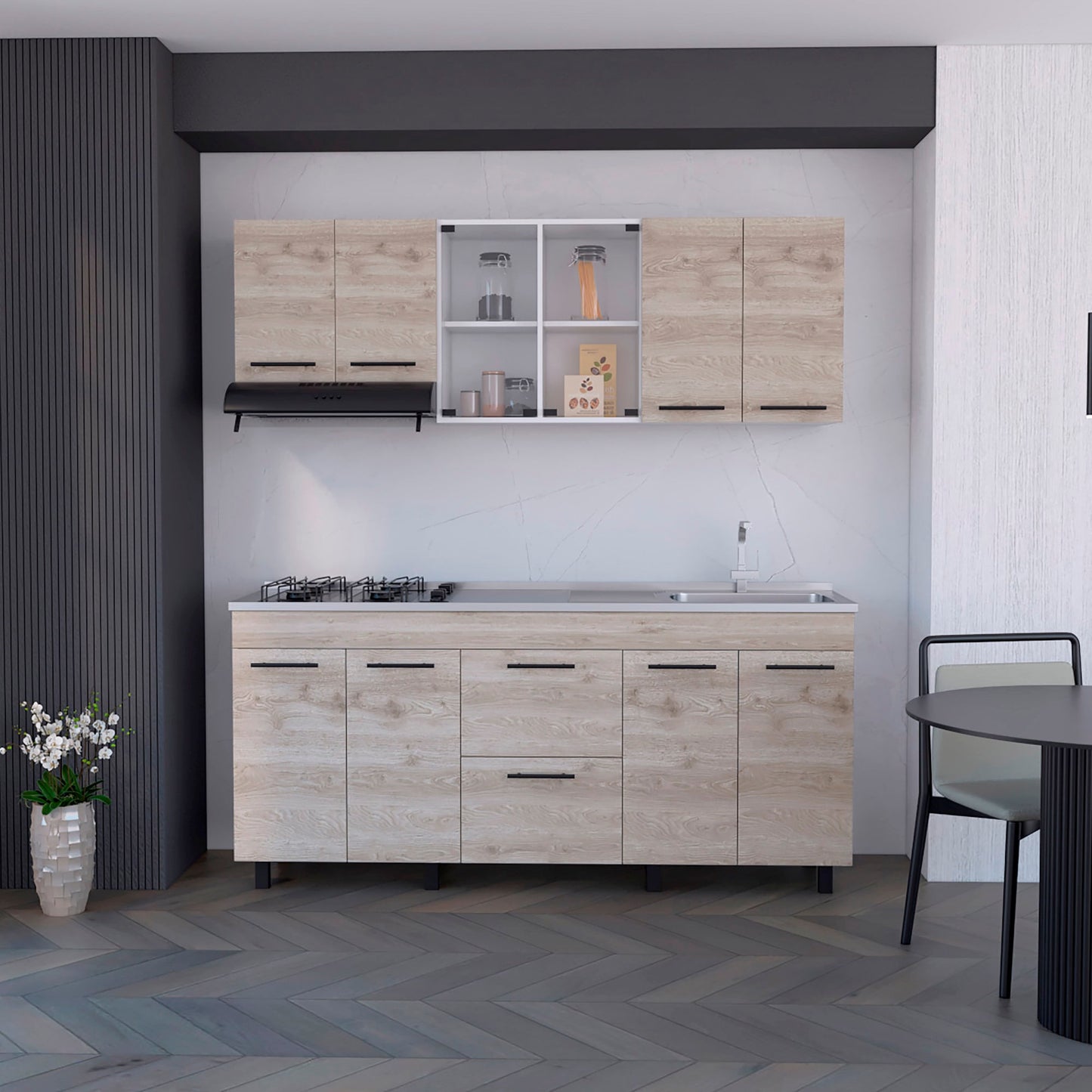 Cocina 180 Ankara Mzn Der Rta Bardolino Blanco