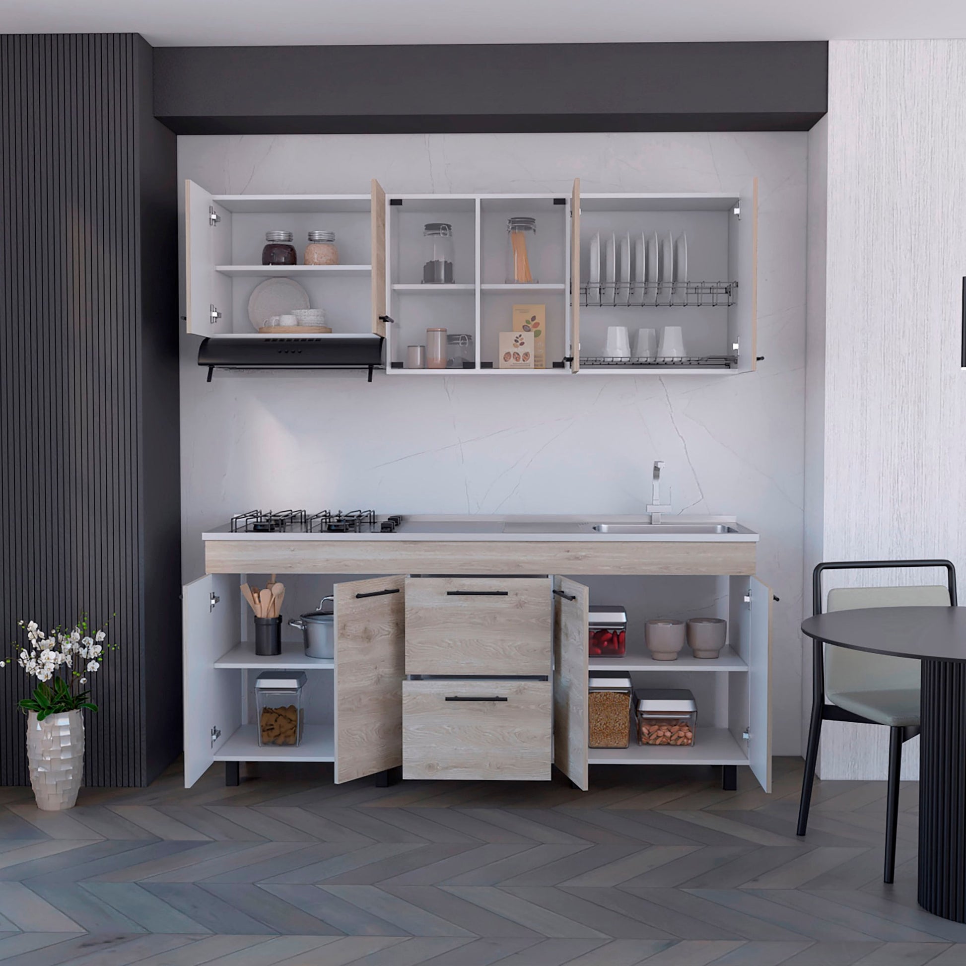 Cocina 180 Ankara Mzn Der Rta Bardolino Blanco