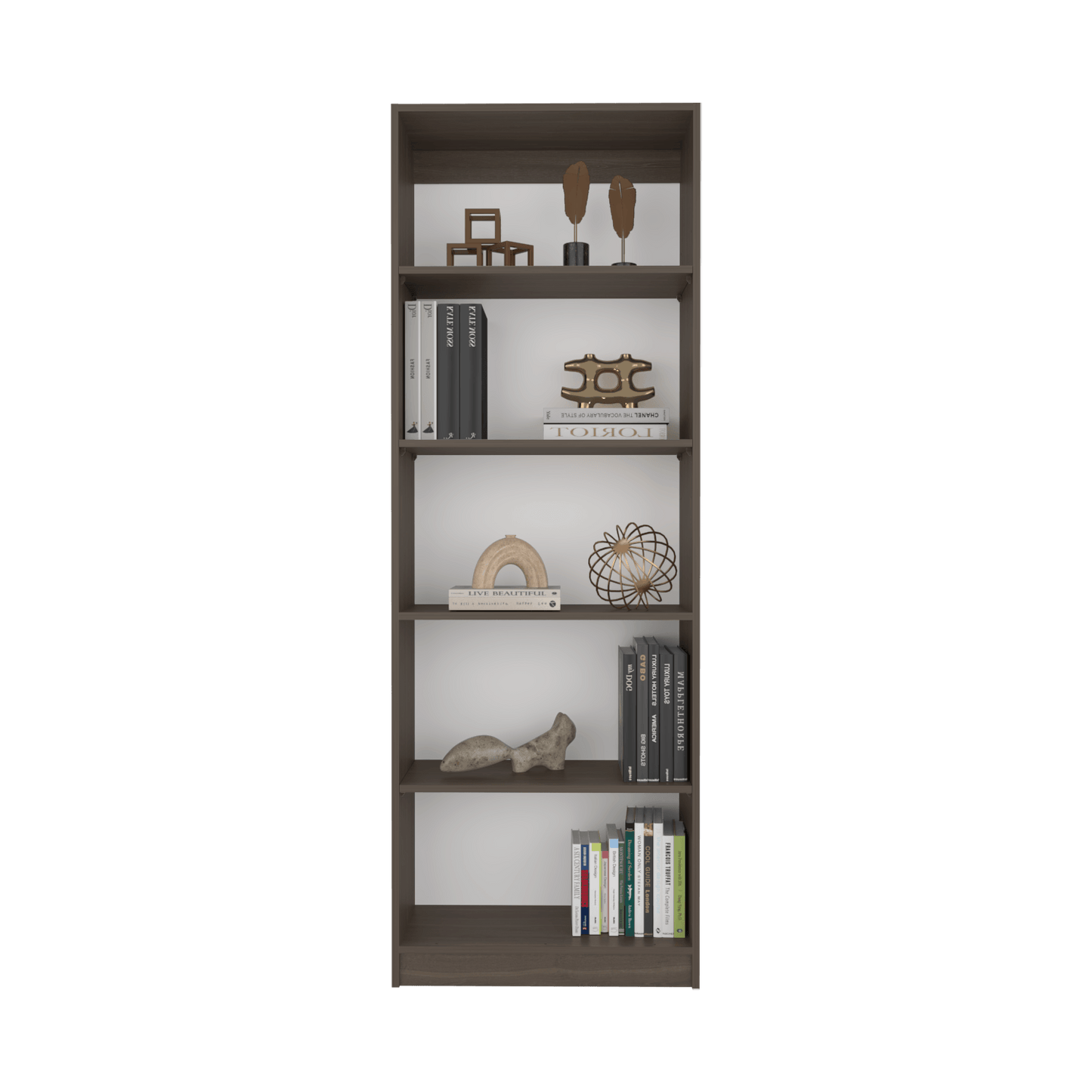 Estante Home E3 5 Espacios 180X62X29 Rta Milan Blanco