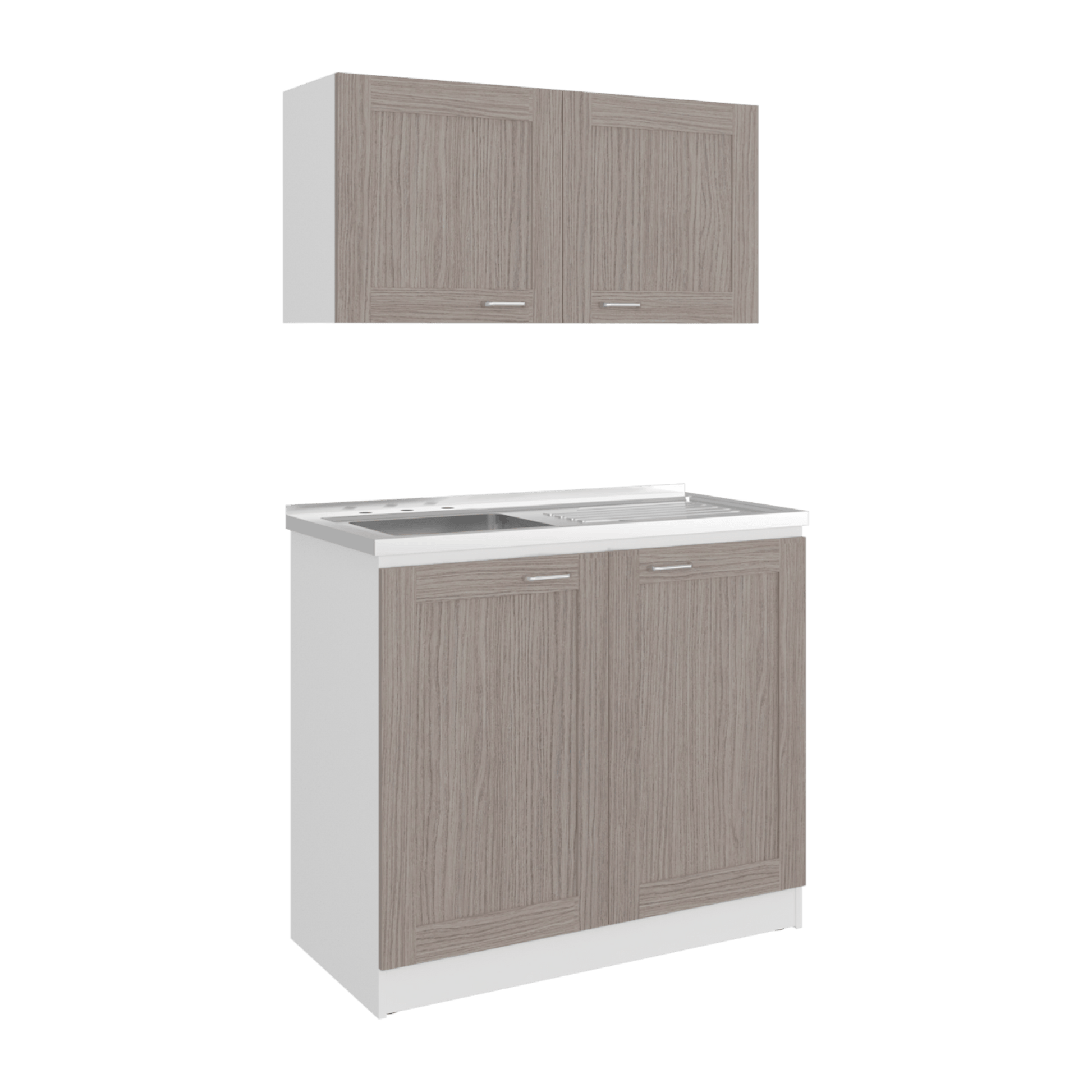 Cocina Zurich 49X100X32 Rta Blanco Positano Zf