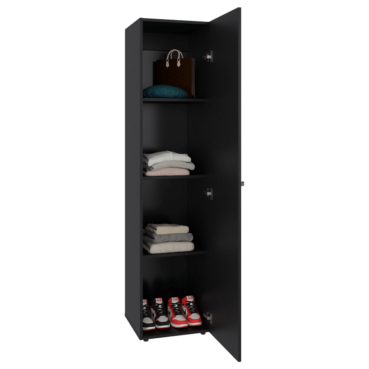 Closet Con Espejo Home Dreams 170X40X40 Rta Wengue Zf