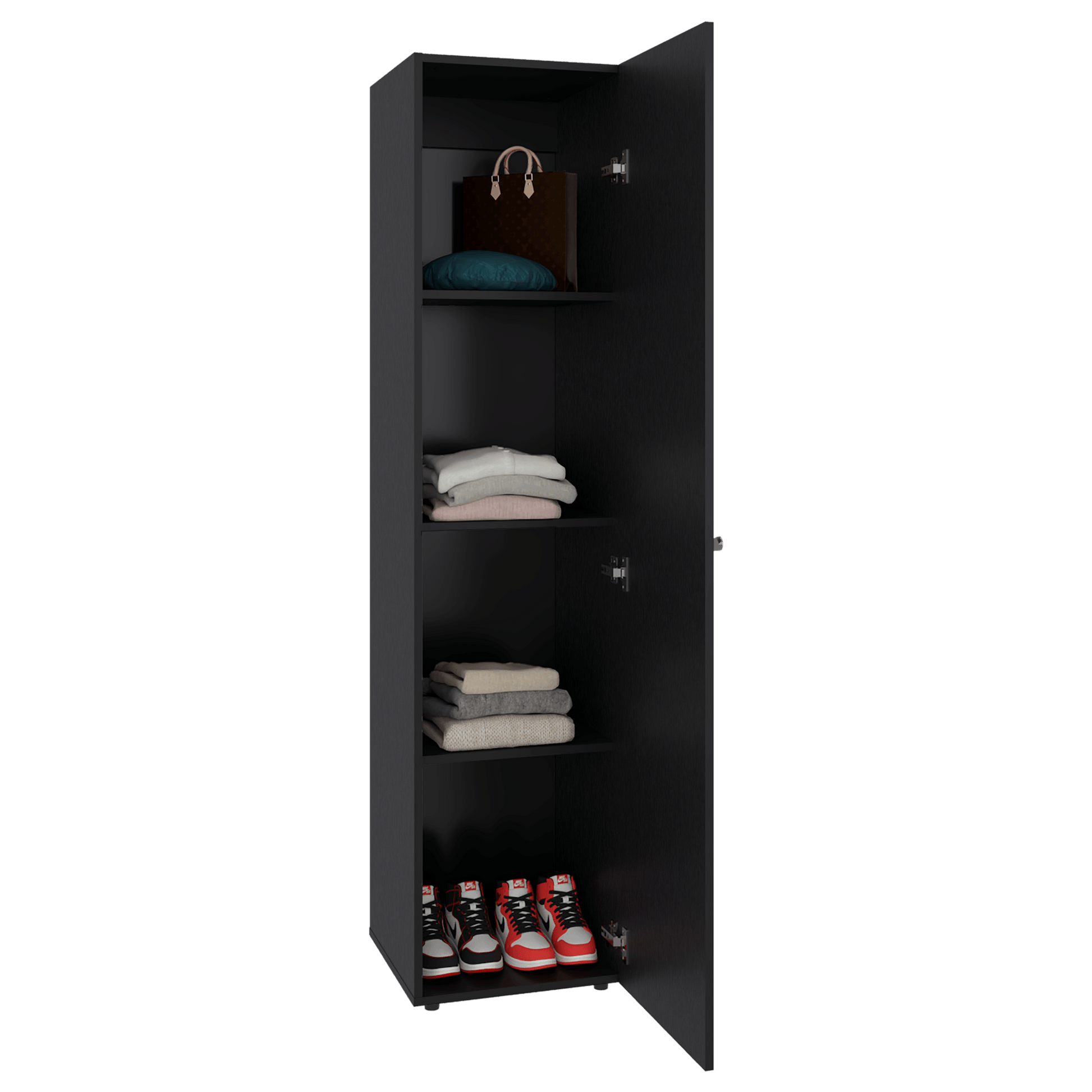 Closet Con Espejo Home Dreams 170X40X40 Rta Wengue Zf