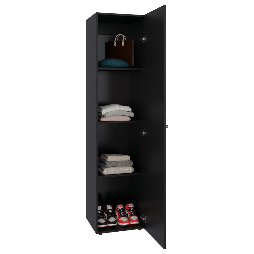 Closet Con Espejo Home Dreams 170X40X40 Rta Wengue Zf