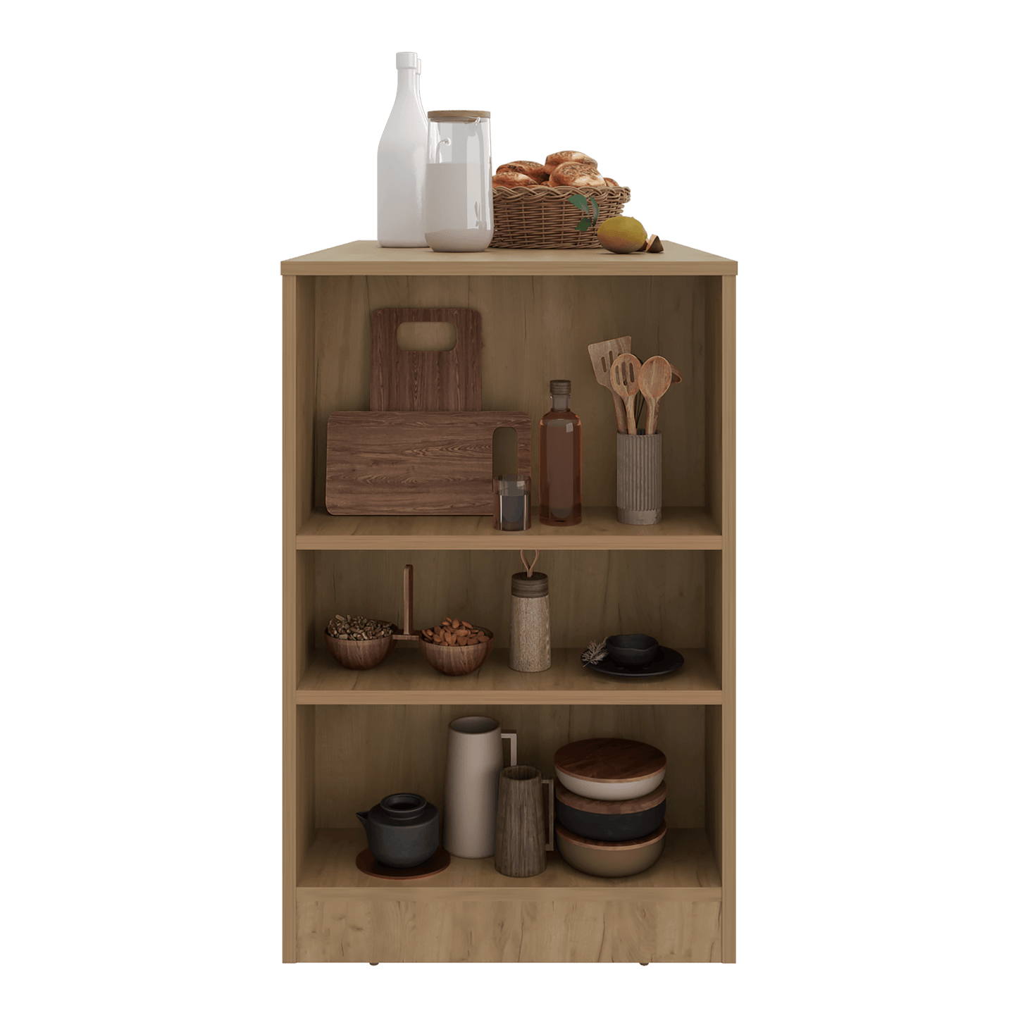 Isla De Cocina Portree 91X92X59 Rta Kronos Fresno Zf