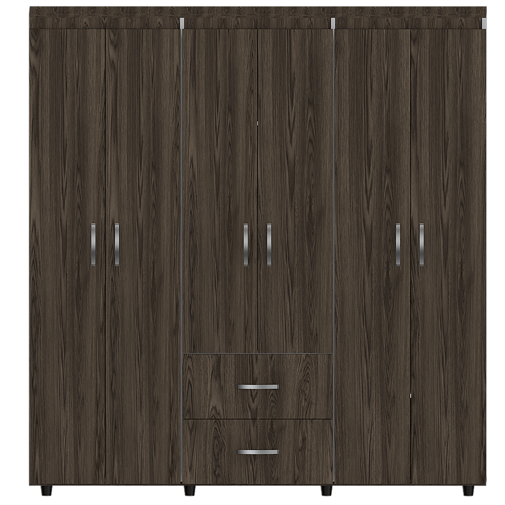 Closet Bariloche 180 X 170 X 50 Rta Blanco + Milan N/A