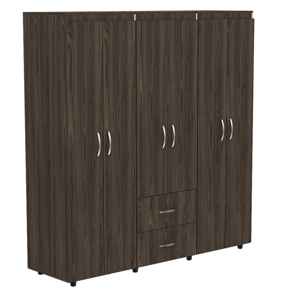 Closet Bariloche 180 X 170 X 50 Rta Blanco + Milan N/A
