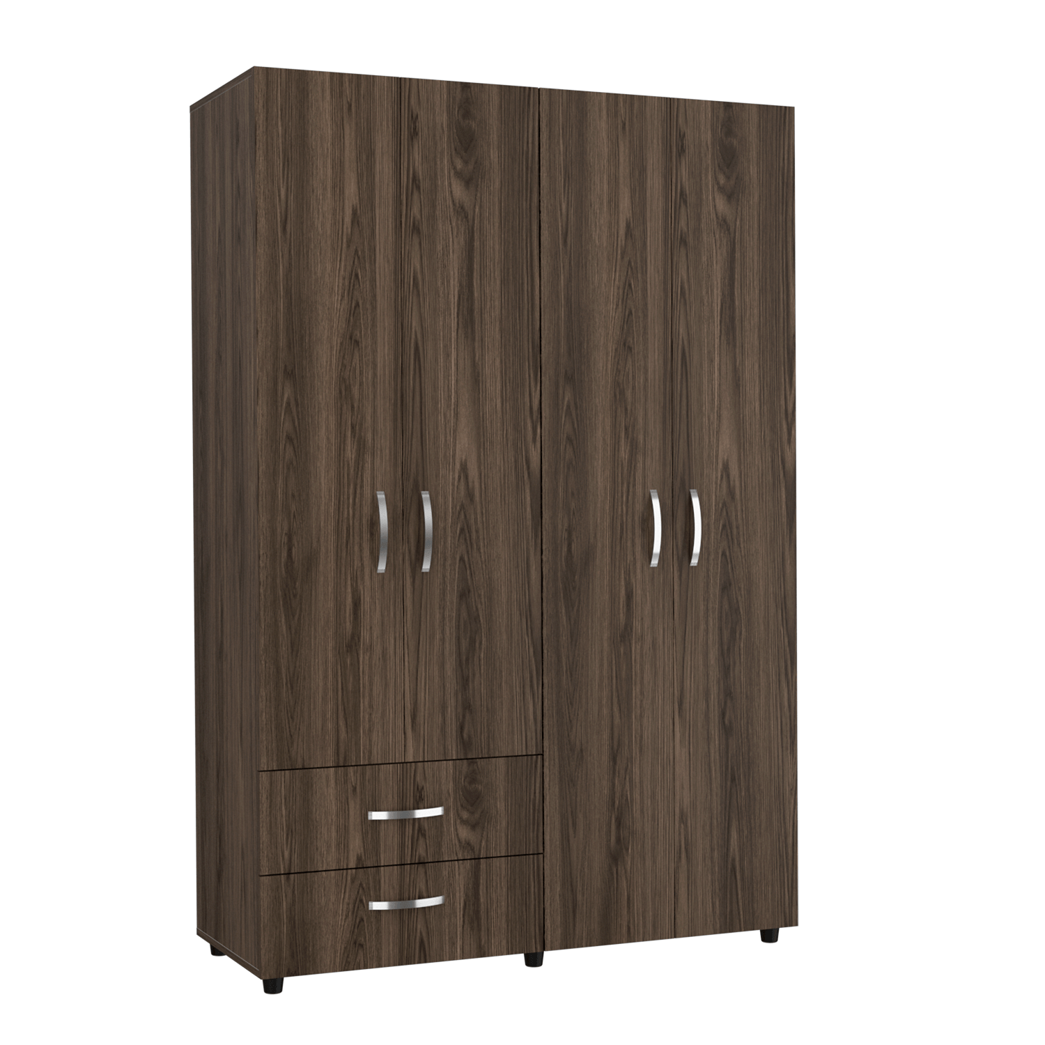 Closet Ankora Basic 180 X 120 X 47 Rta Milan + Blanco
