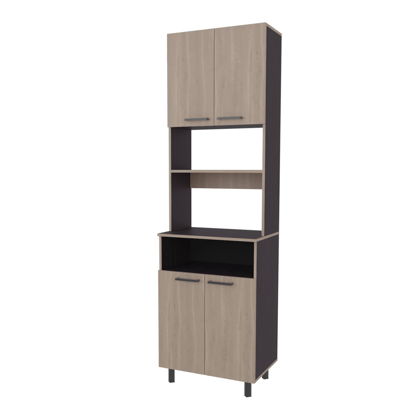 Mueble Alacena Otomo 204X60X41 Rta Wengue + Bardolino Zf