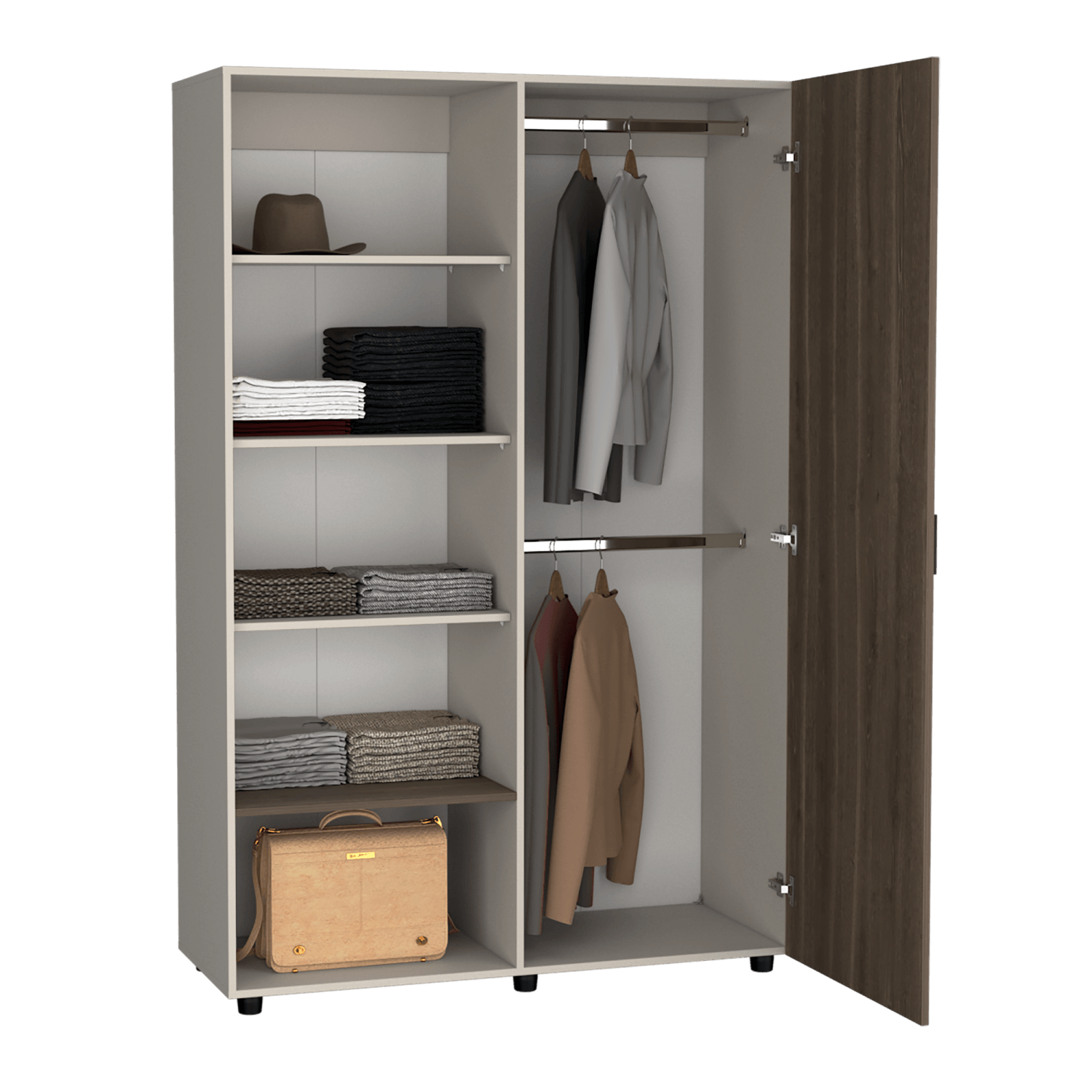 Closet Eco 184X120X46 Rta Capri Milan