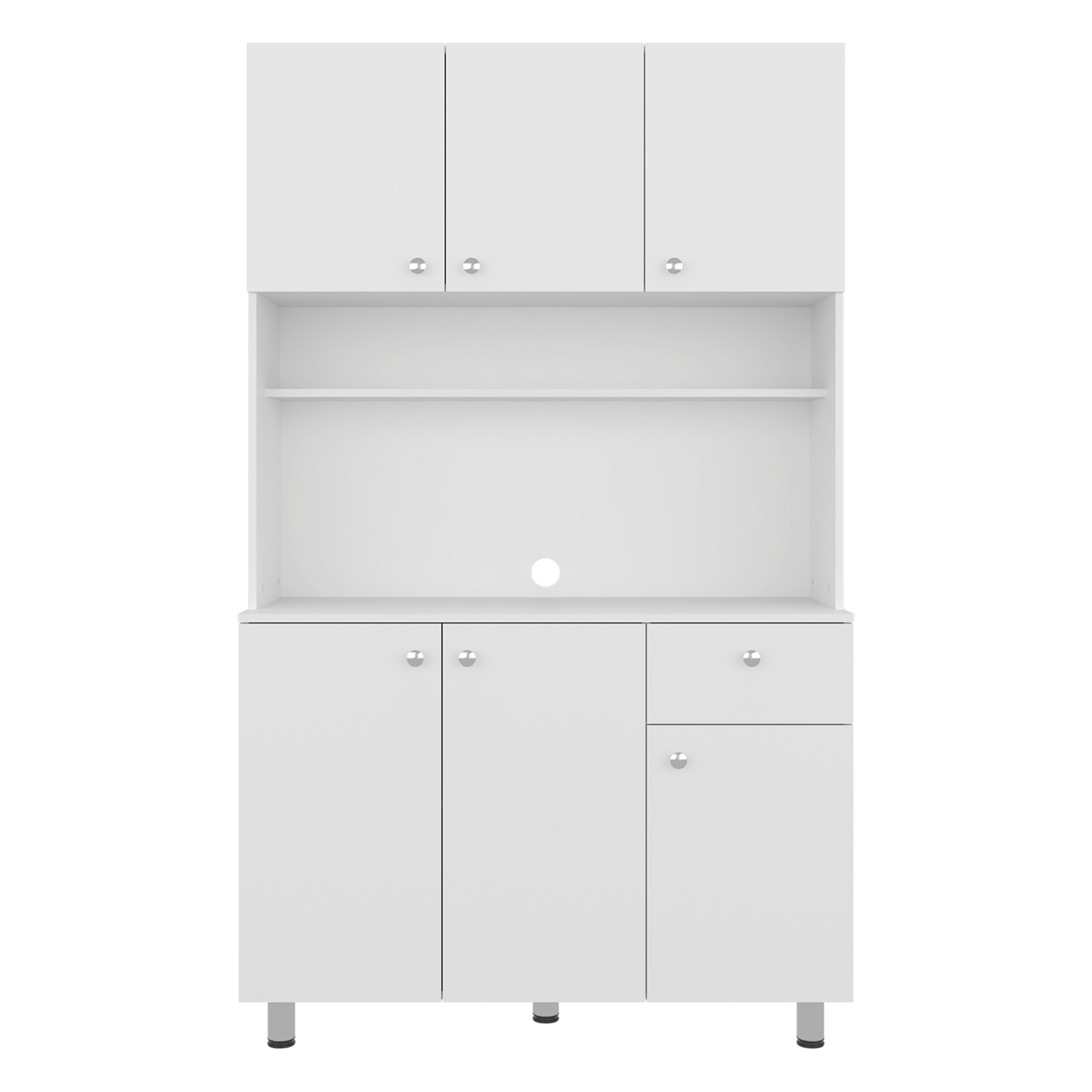 Alacena Wilson 185X111X40 Rta Blanco Zf