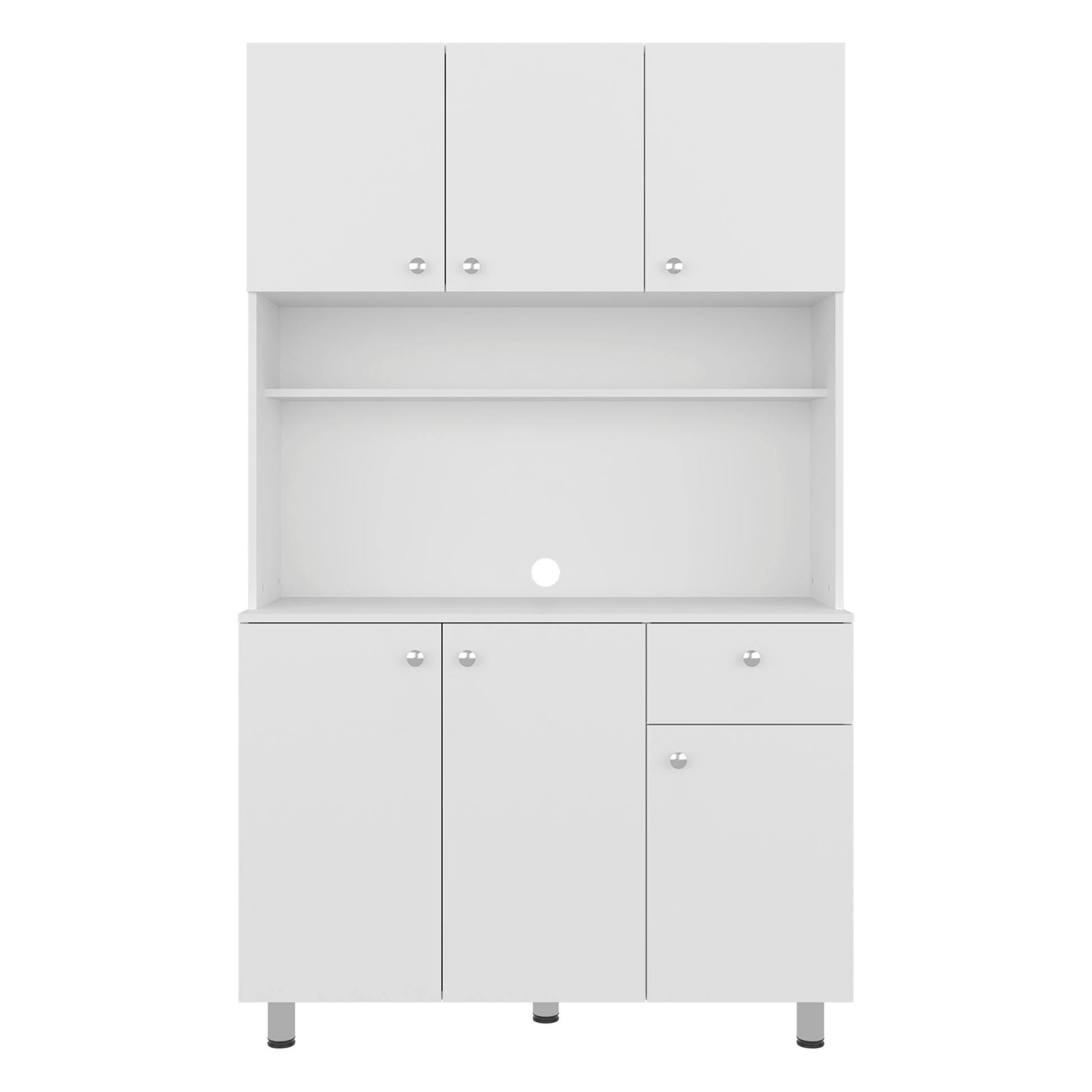 Alacena Wilson 185X111X40 Rta Blanco Zf