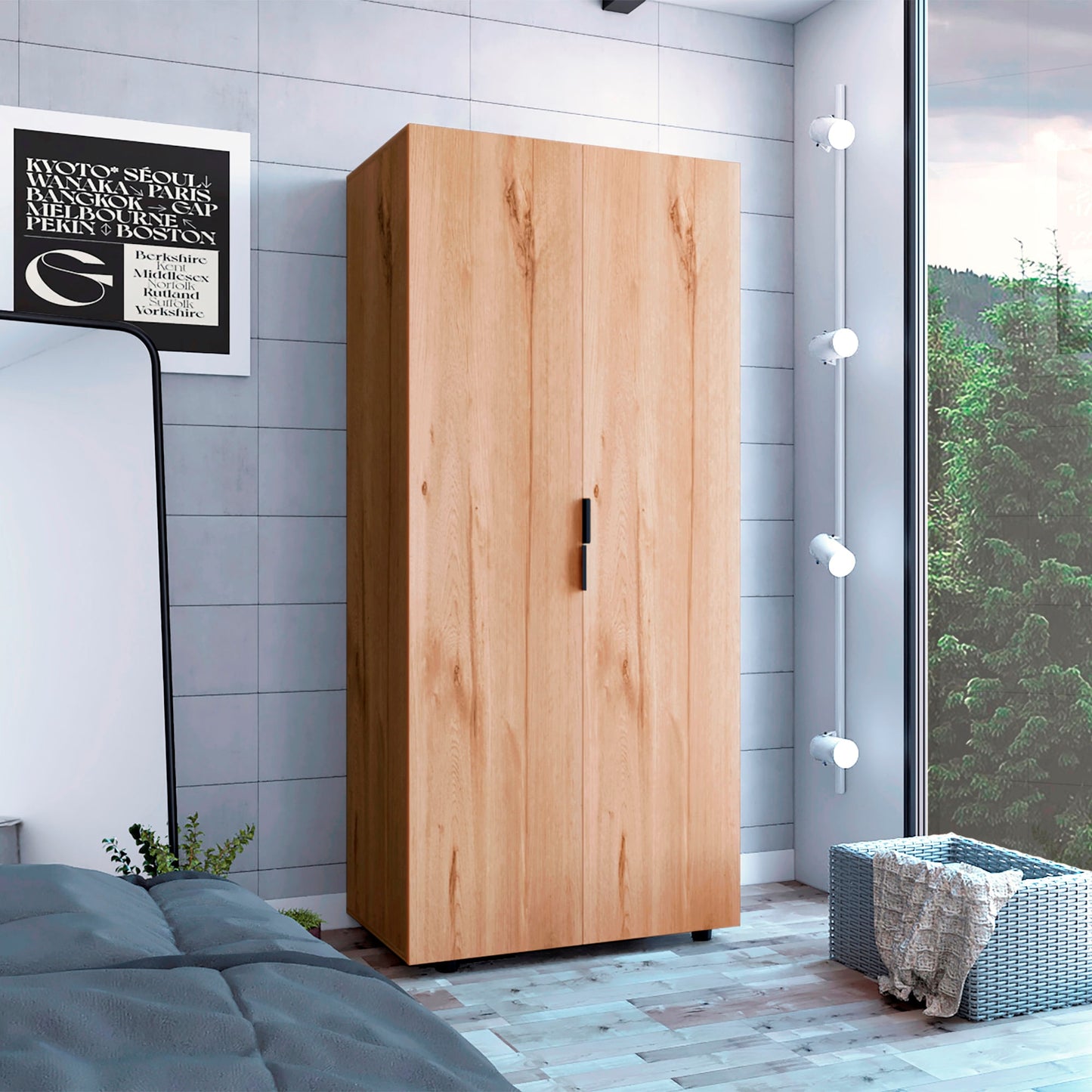 Closet Tera 180 X 80 X 48 Rta Duna Blanco
