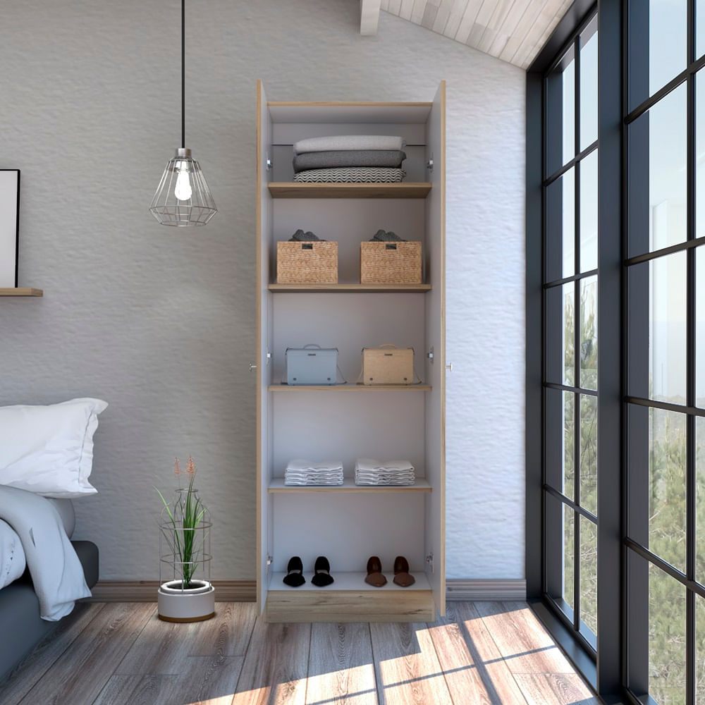 Closet 2 Puertas Home Duna Blanco
