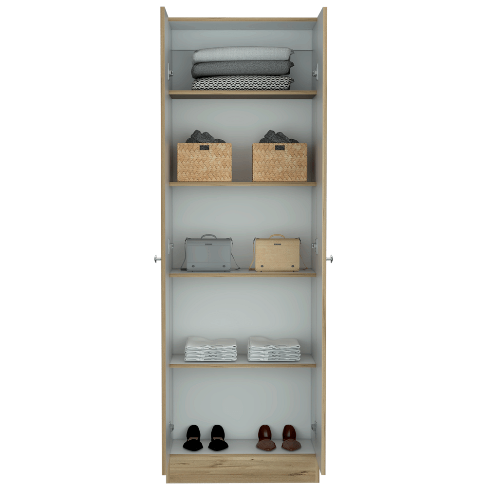 Closet 2 Puertas Home Duna Blanco