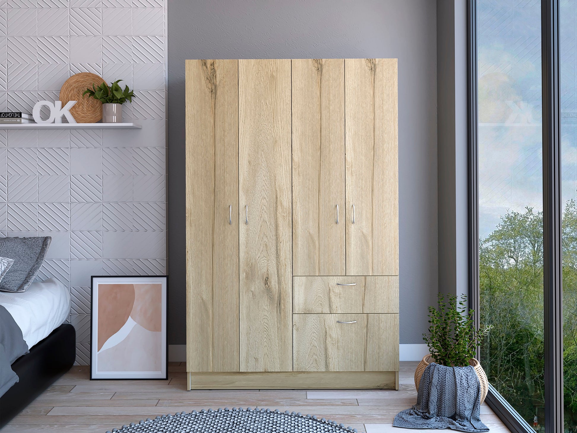 Closet Vaupes 2.0 170 X 108 X 47 Rta Duna + Blanco