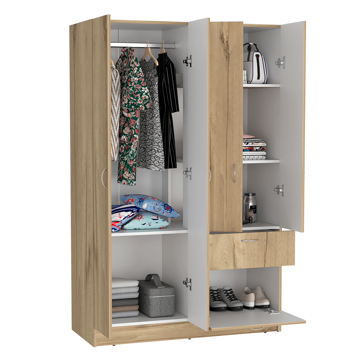 Closet Vaupes 2.0 170 X 108 X 47 Rta Duna + Blanco