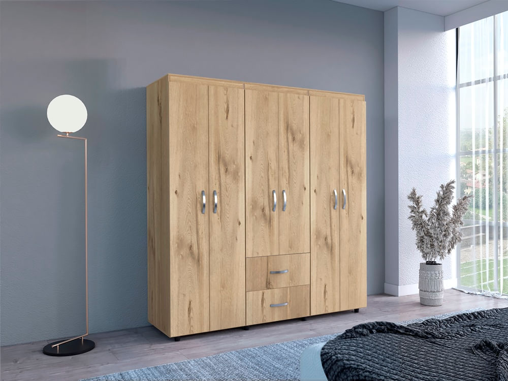 Closet Bariloche 180X170X50 Rta Duna Blanco