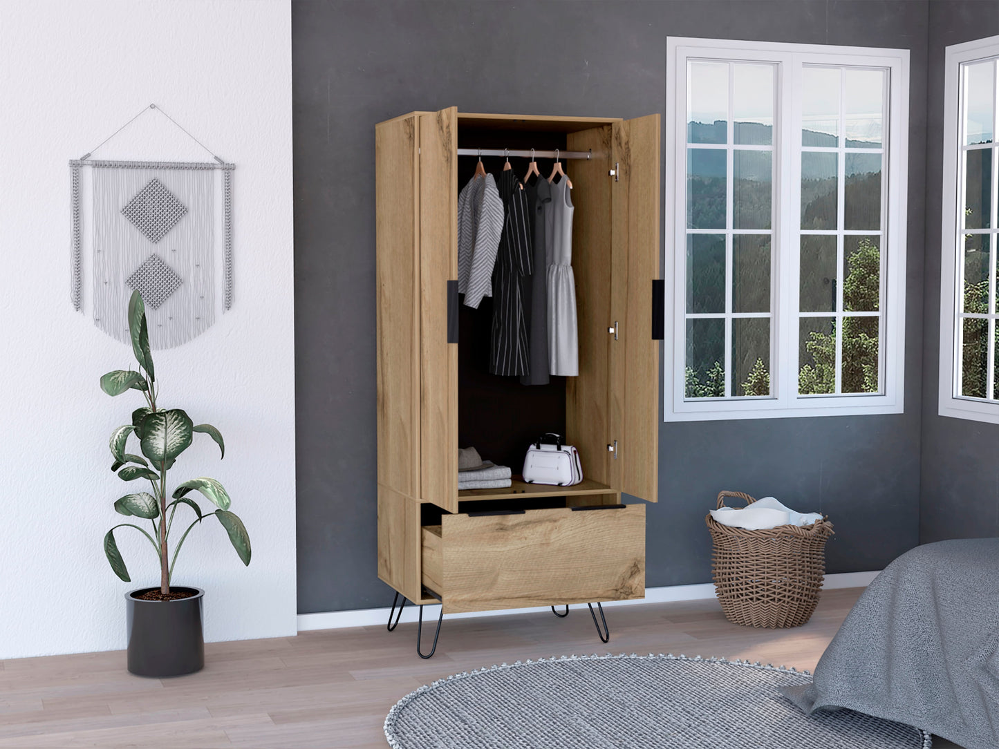 Closet Augusta Novo Rta Duna + Wengue