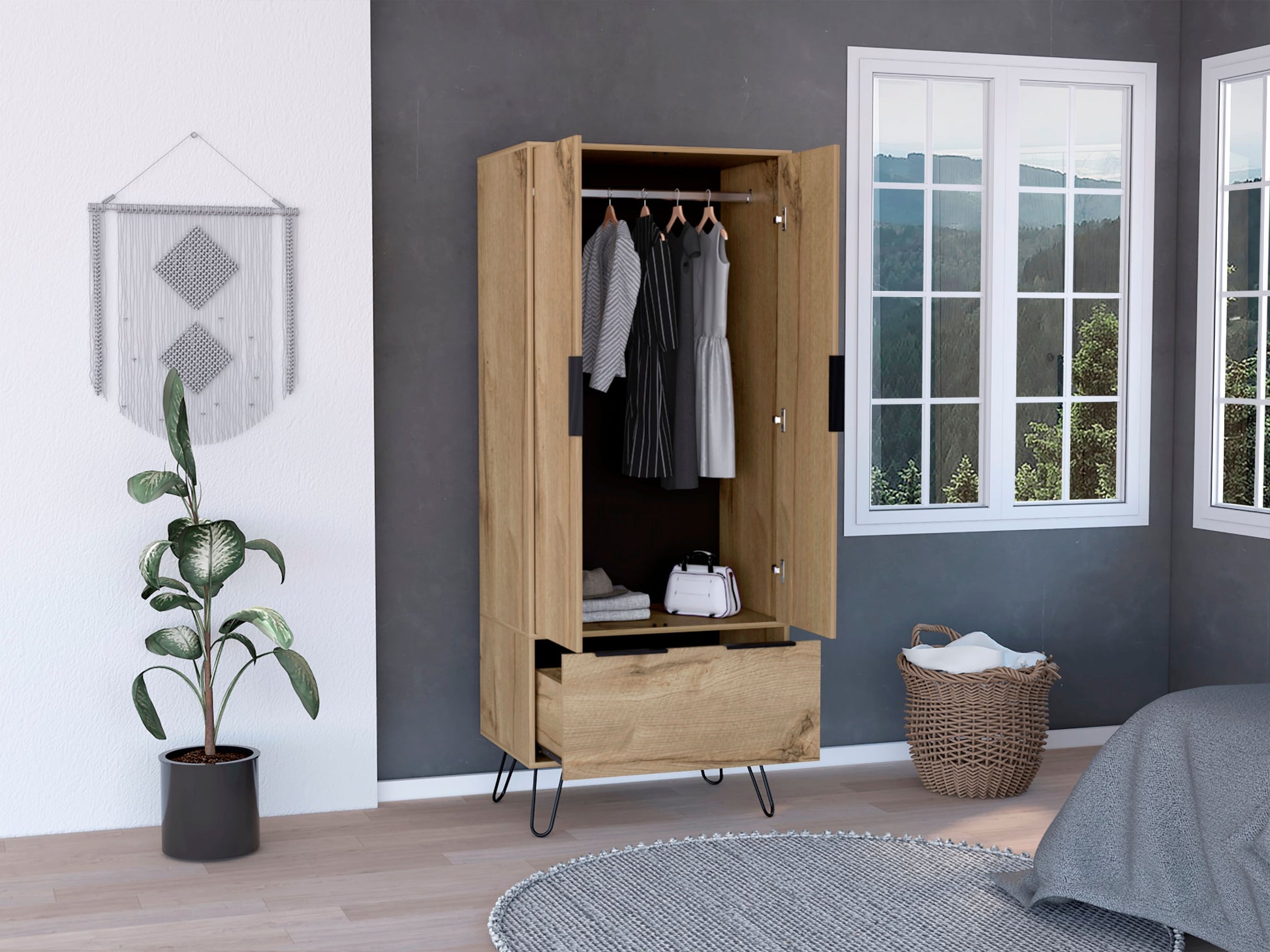Closet Augusta Novo Rta Duna + Wengue