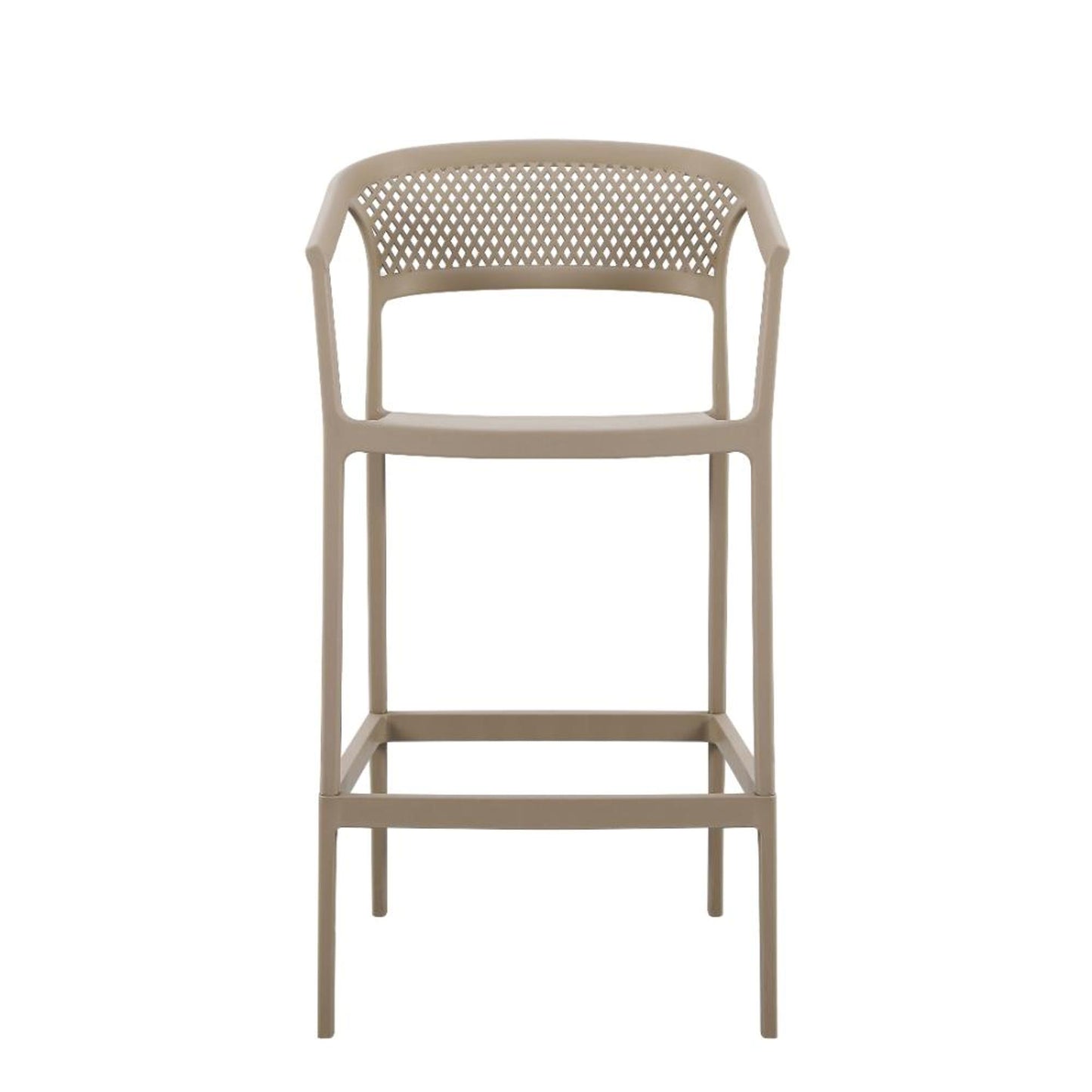 Silla Bar Salvador 105X57X56 Rta Taupe