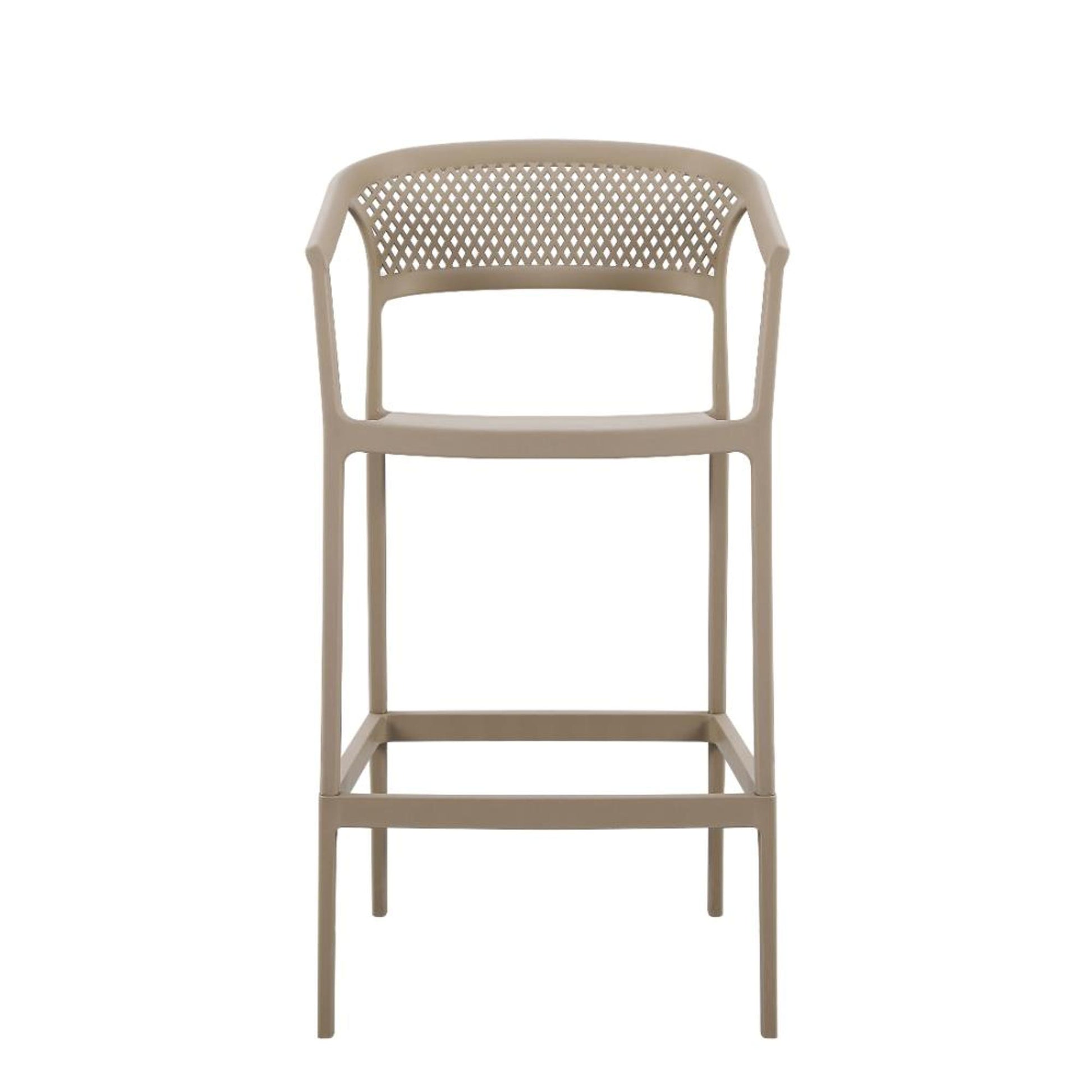 Silla Bar Salvador 105X57X56 Rta Taupe