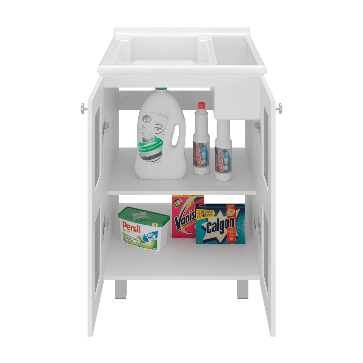 Lavadero Haysi 88X60X45 Rta Blanco Zf