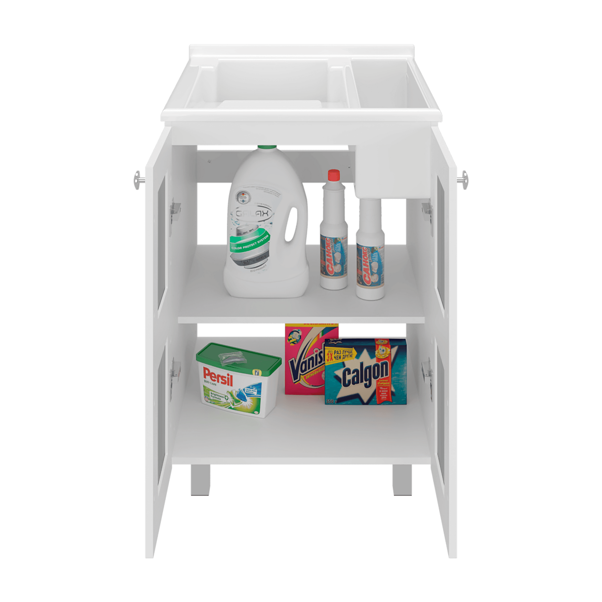 Lavadero Haysi 88X60X45 Rta Blanco Zf