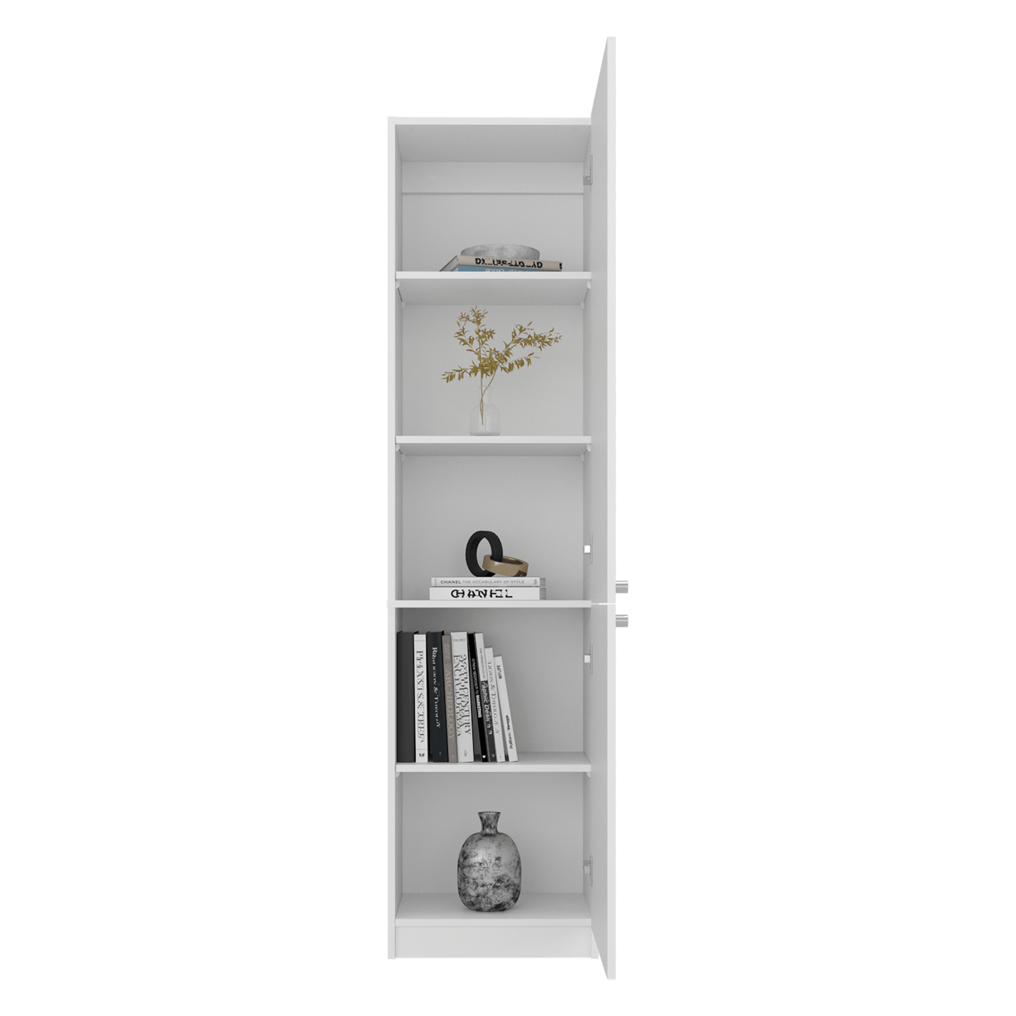 Estante Home E-M5 180X45X31 Rta Kronos Blanco Zf